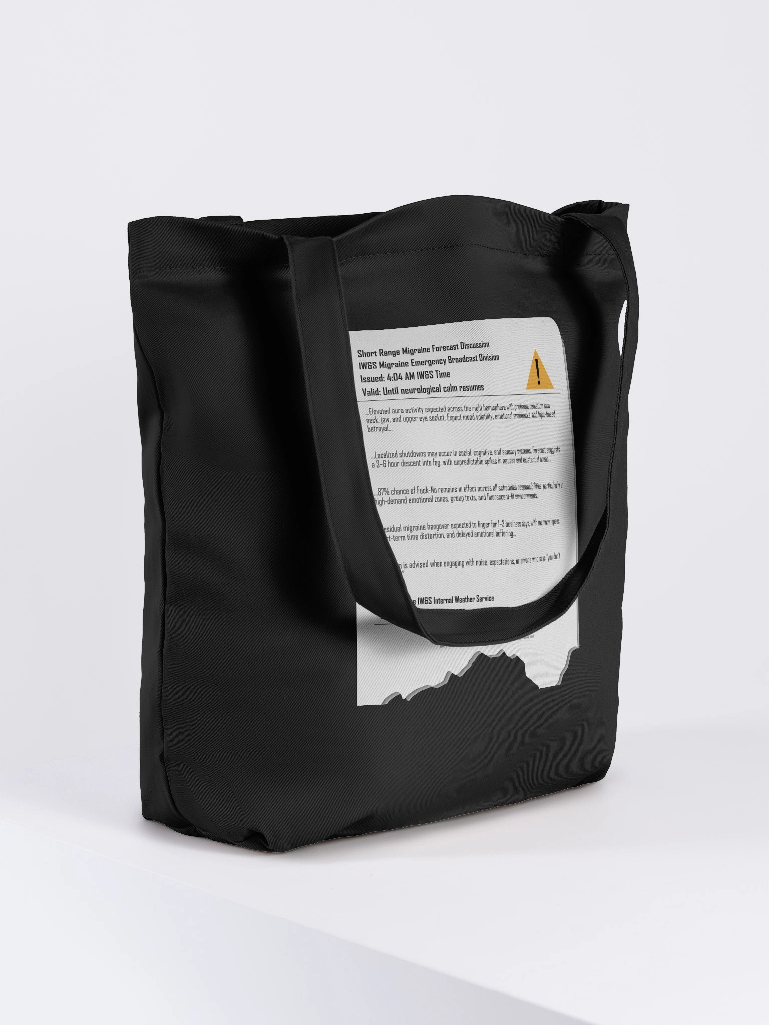 Internal Weather Service: Migraine Report Tote product image (4)