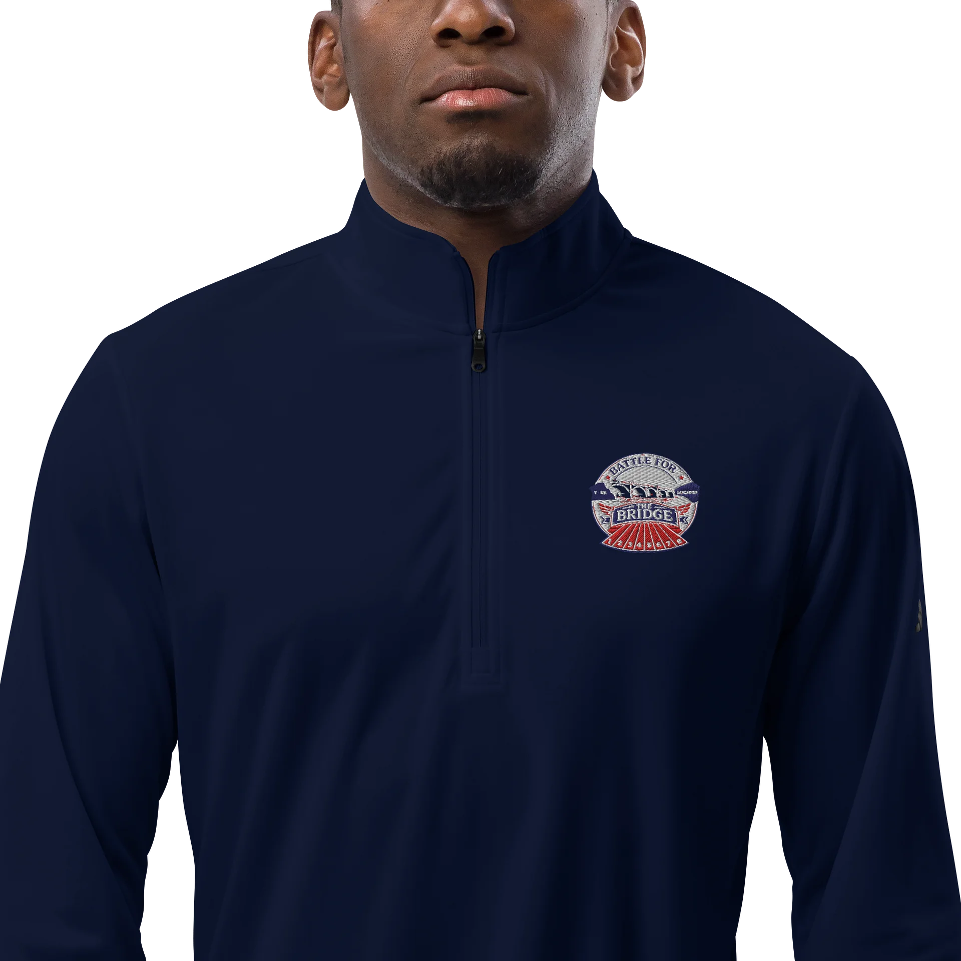 Battle for the Bridge 1/4 Pullover with Knight Logo product image (1)