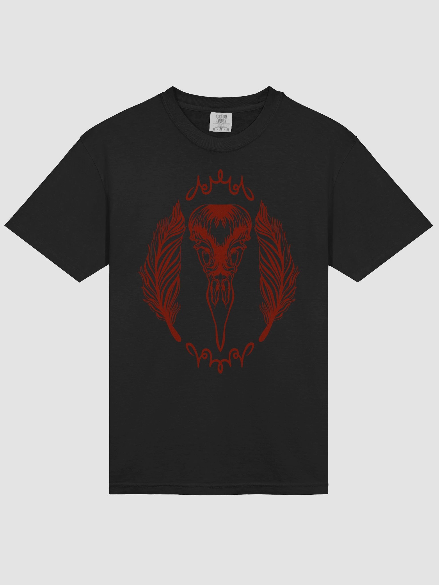 Raven Skull, red product image (17)