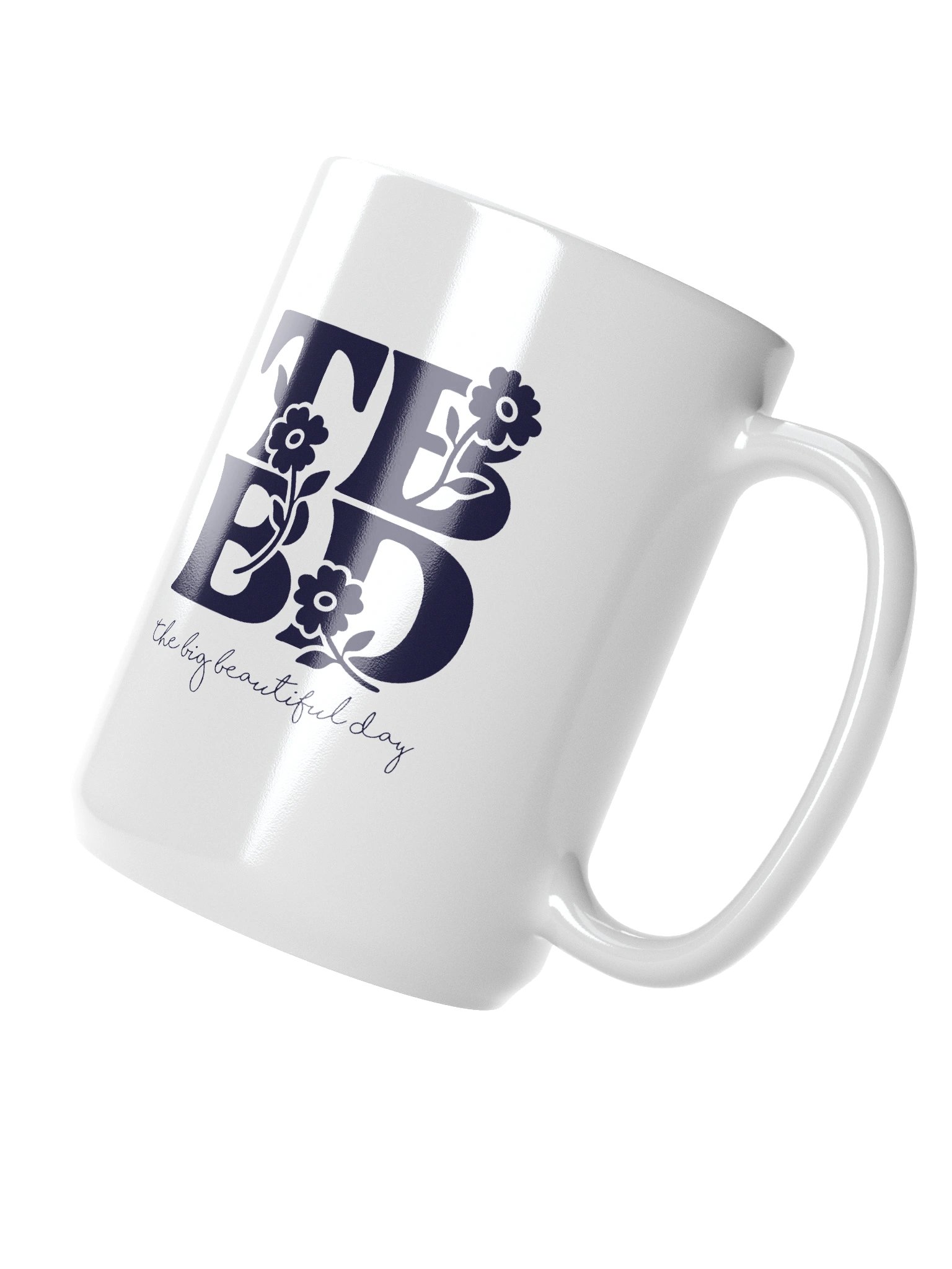 The Big Beautiful Day Floral Mug product image (3)