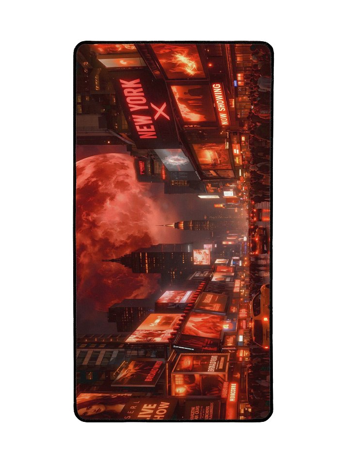 Blood Moon City Desk Mat product image (2)