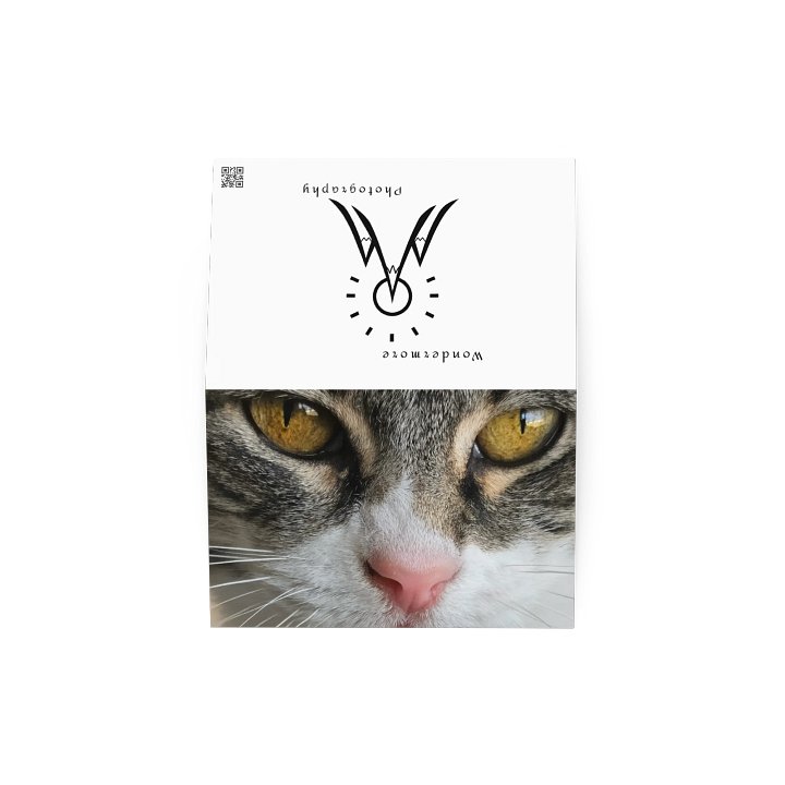 Mesmerizing Kitty Gaze Greeting Card product image (4)