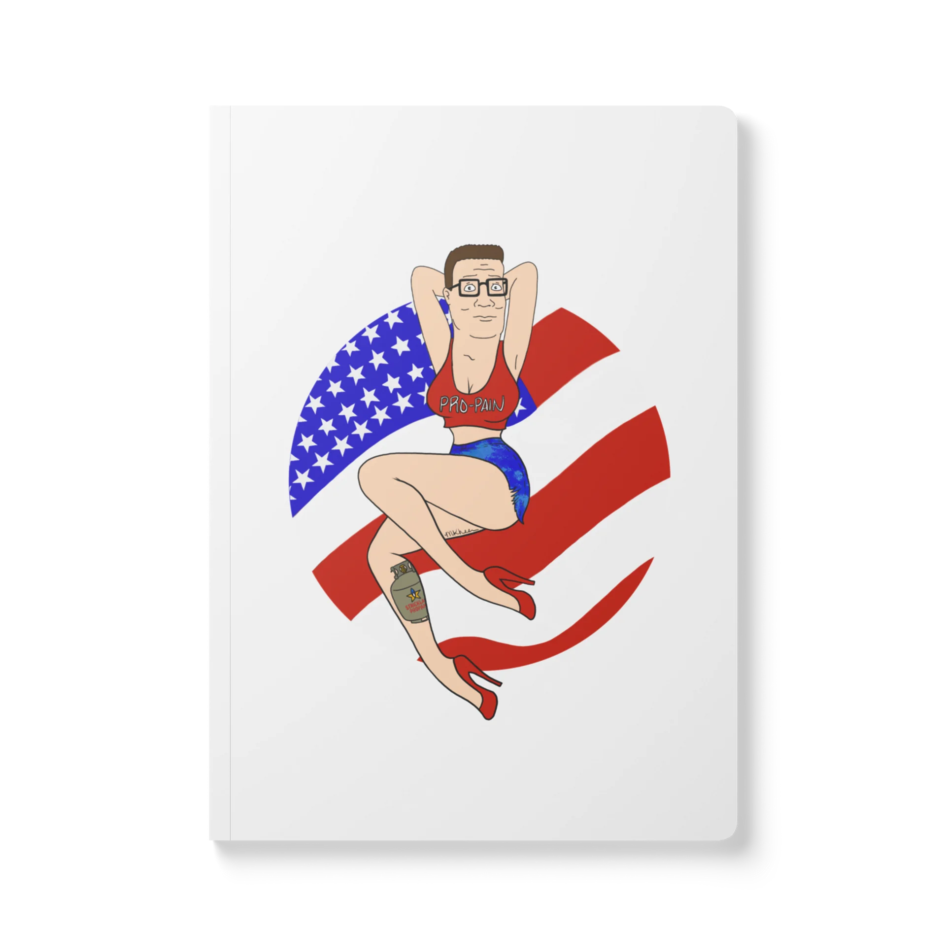Pinup Hank Hill Softcover Journal product image (1)