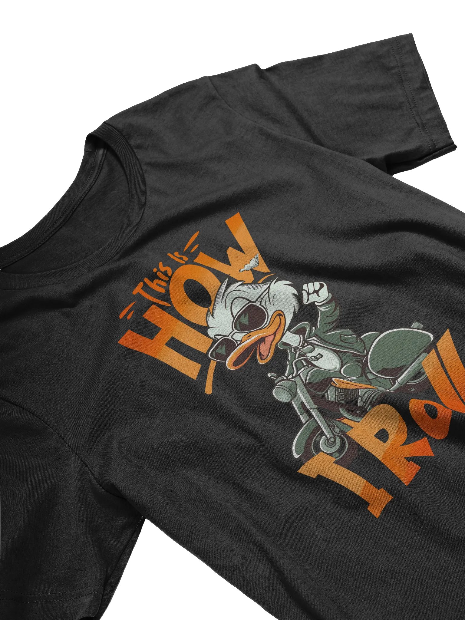 This is How I Roll - Funny Bike T-shirt product image (3)