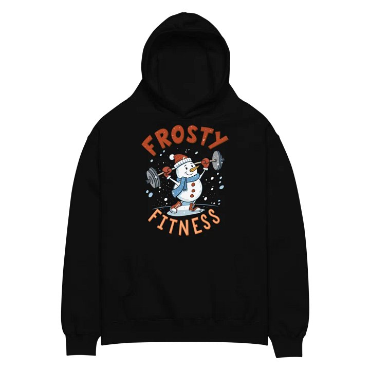 Frosty Fitness Snowman Hoodie product image (6)