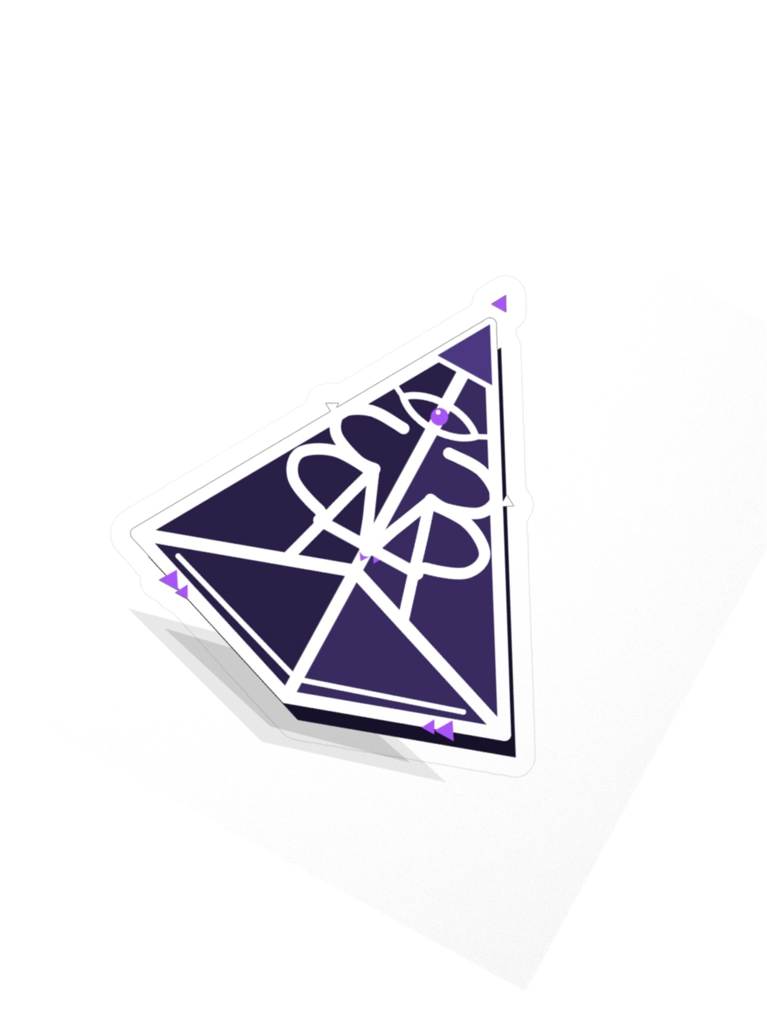 AMP-33 Pyramid 3D — Transfer Sticker product image (2)