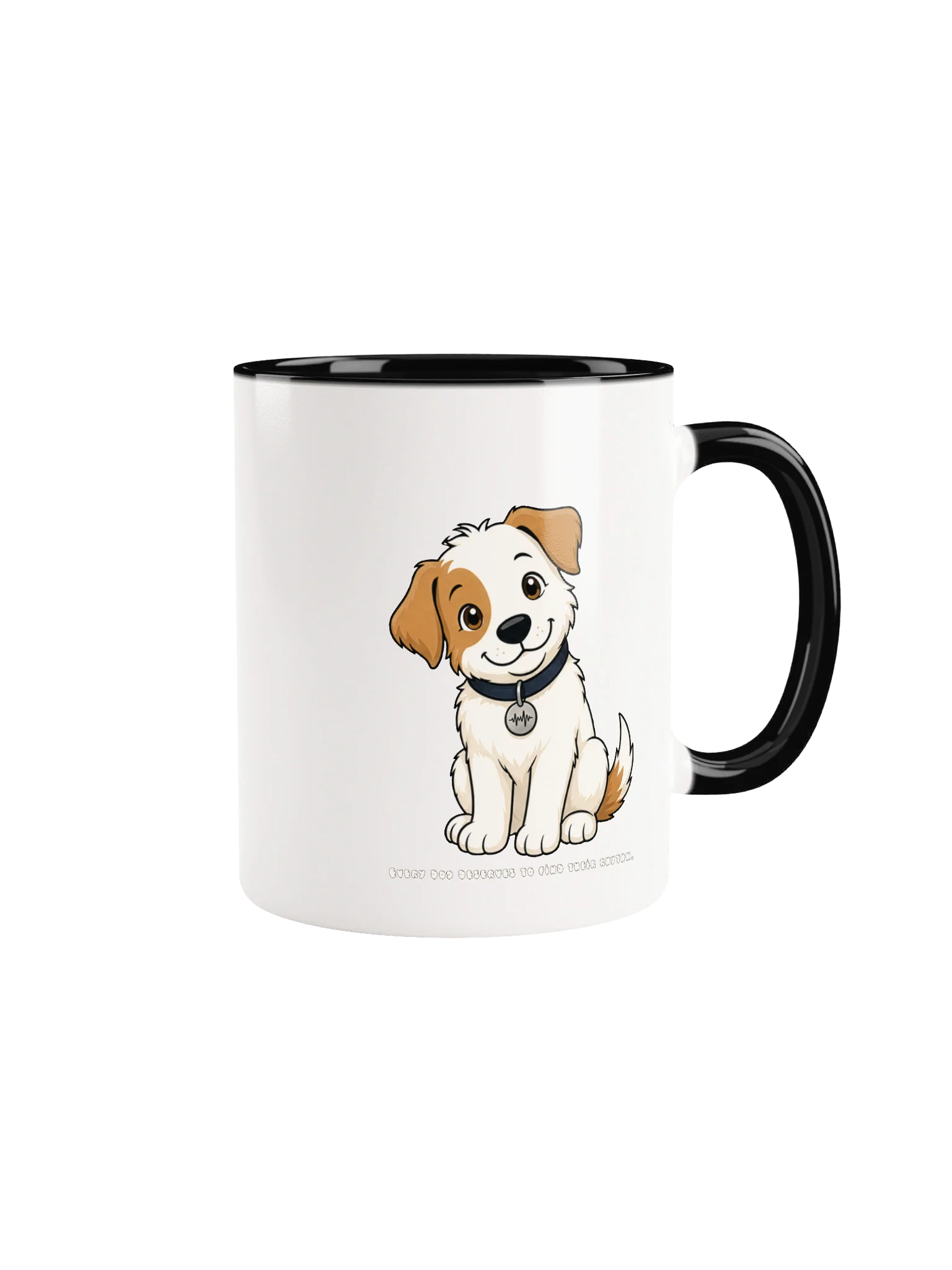 Sonance Dog Ceramic Mug with Colour Inside (Sit) product image (1)