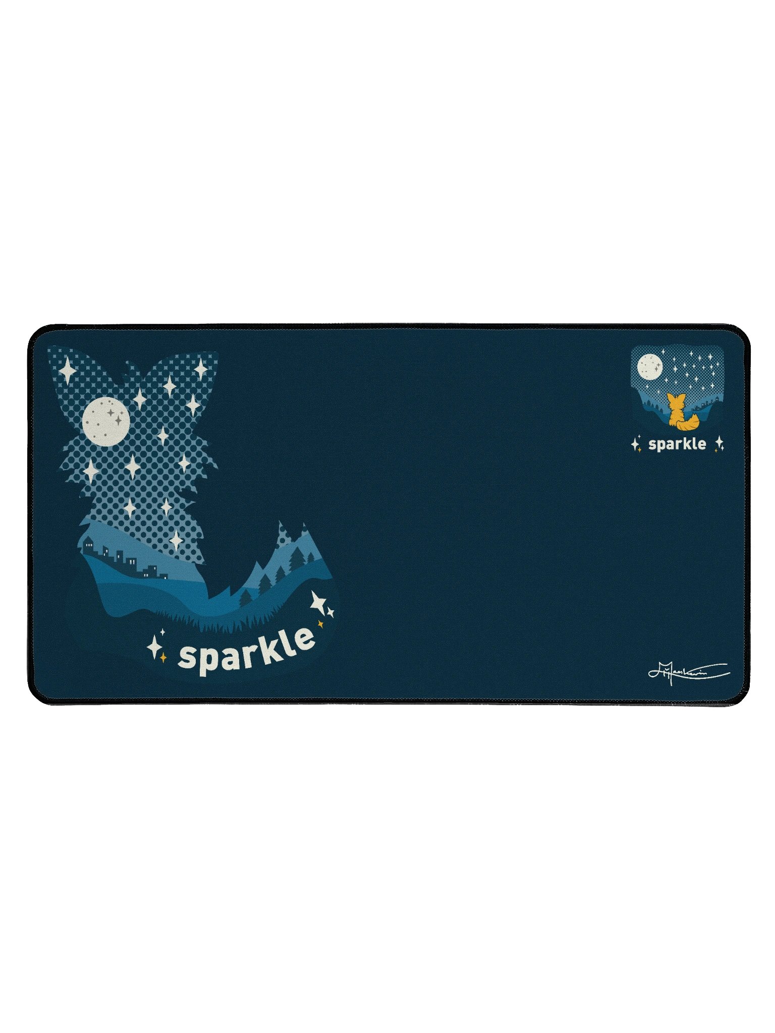 Sparkle Desk Mat 15.5" x 31.5" product image (3)
