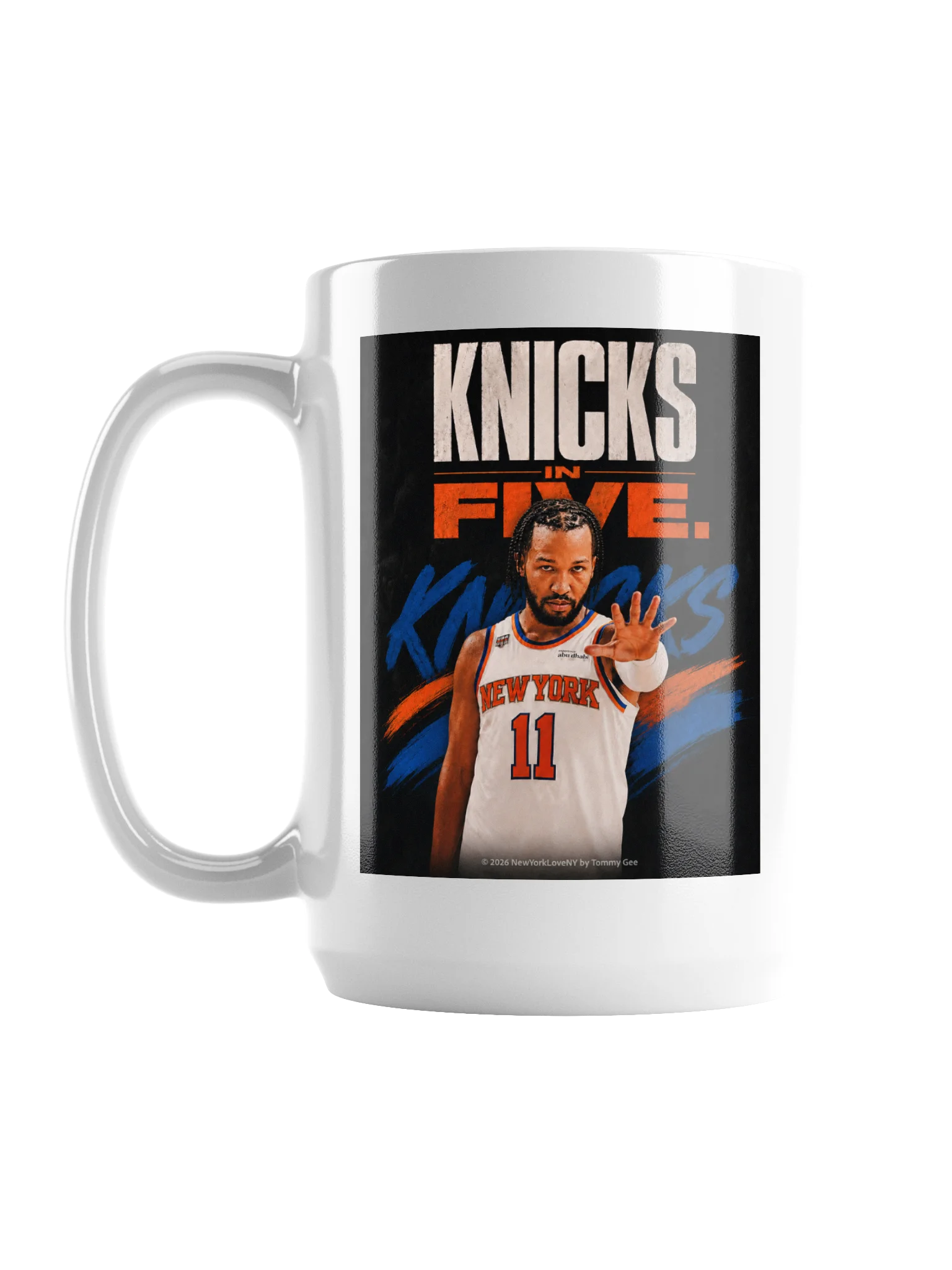 KNICKS IN FIVE MUG product image (1)