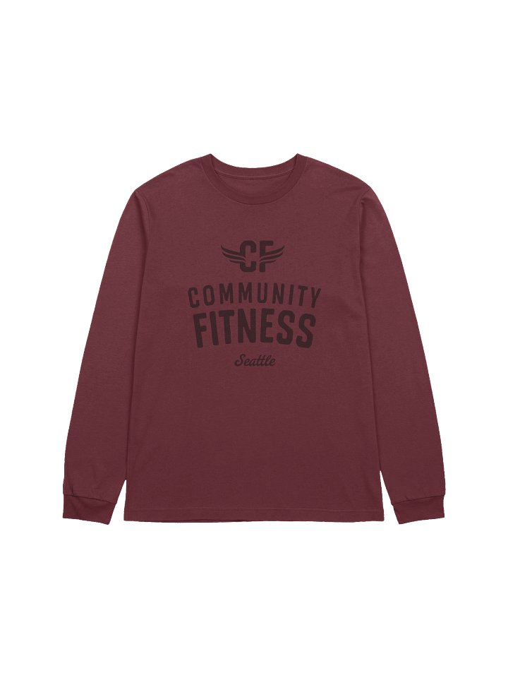 Kaleidoscope Maroon | Long Sleeve product image (1)