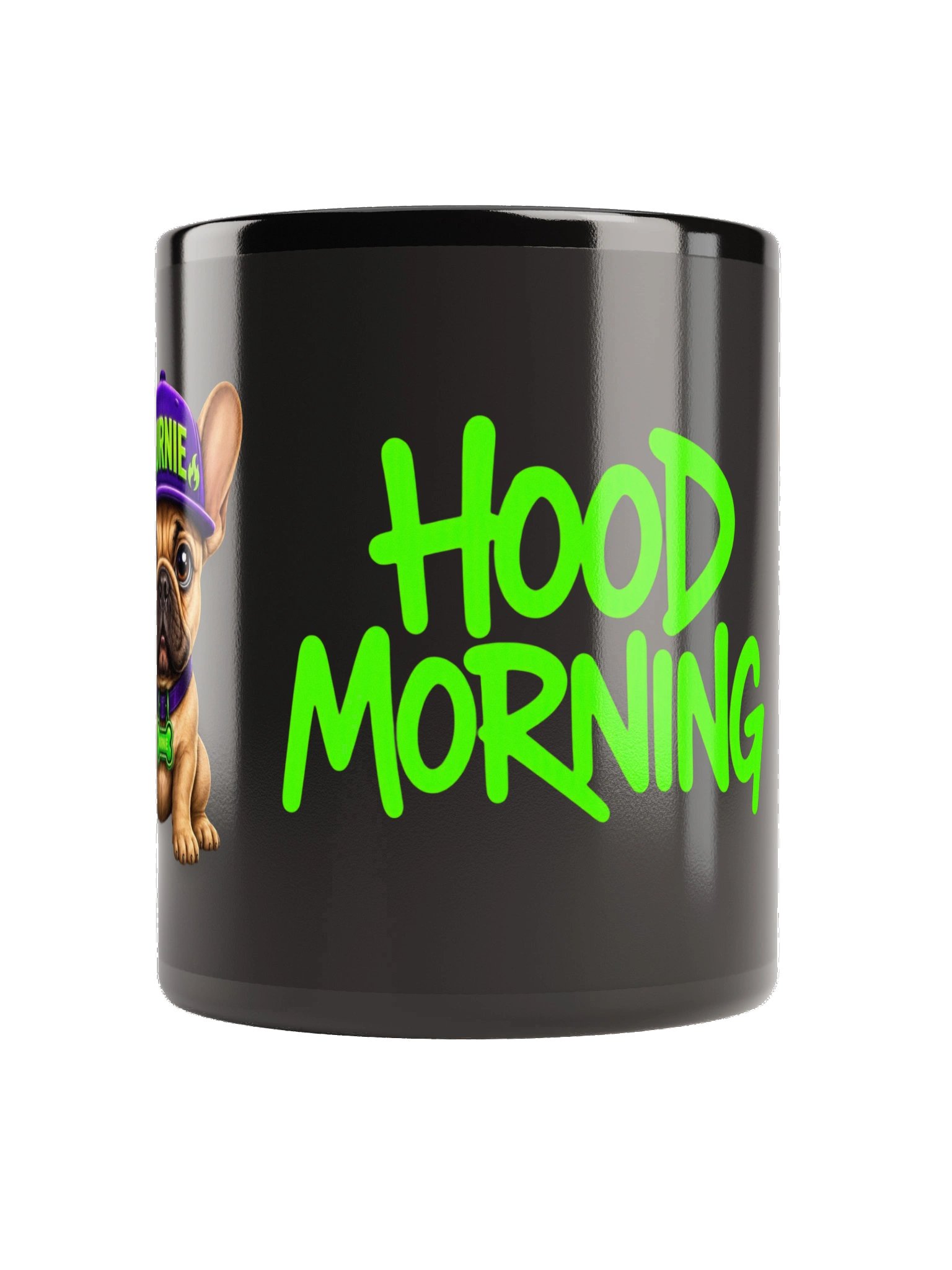 BURNIE HOOD MORNING BLACK product image (2)