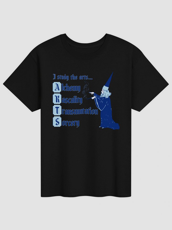 I study the arts wizard t-shirt product image (1)