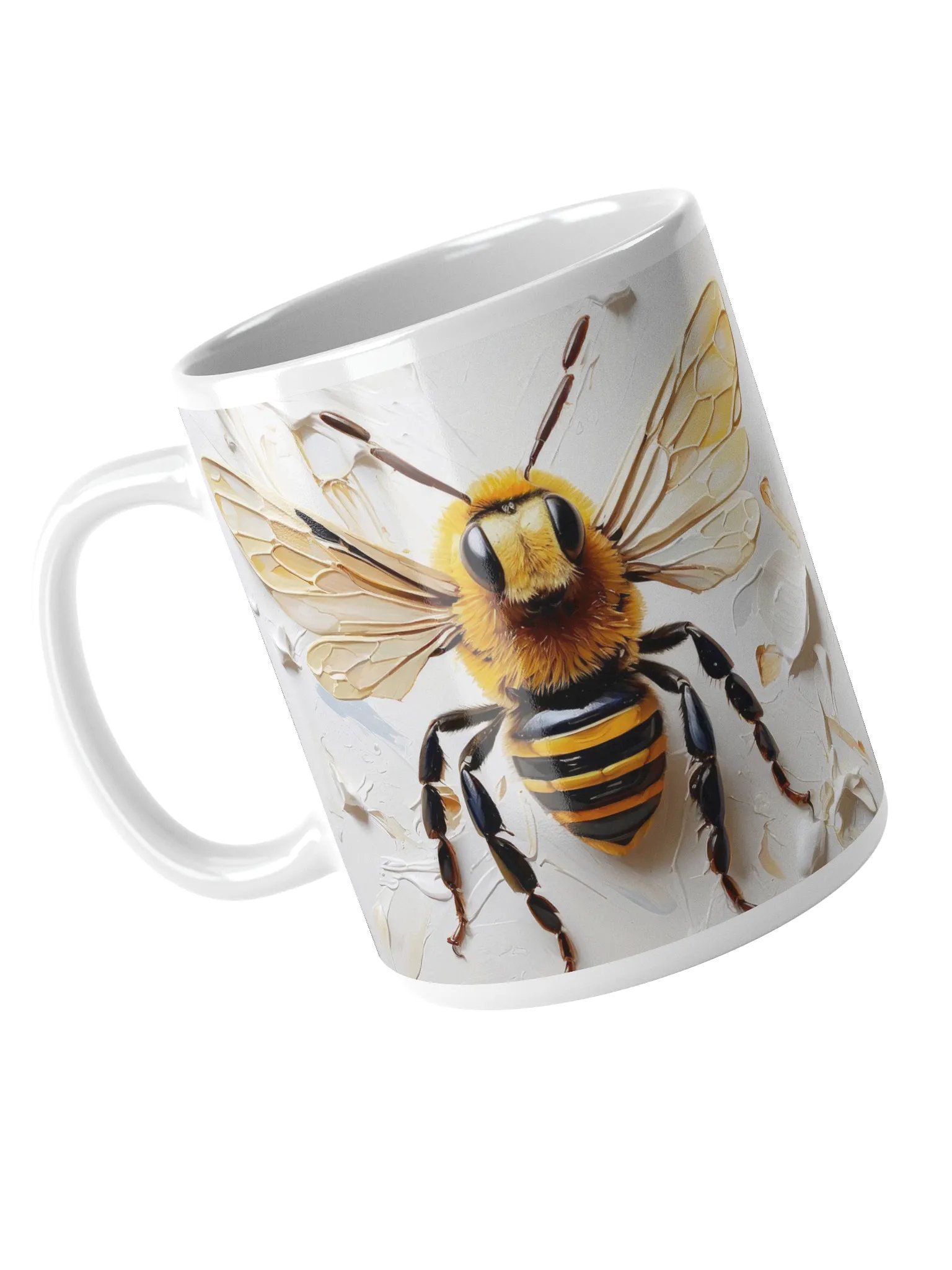 Floral Honeycomb Ceramic Mug product image (3)