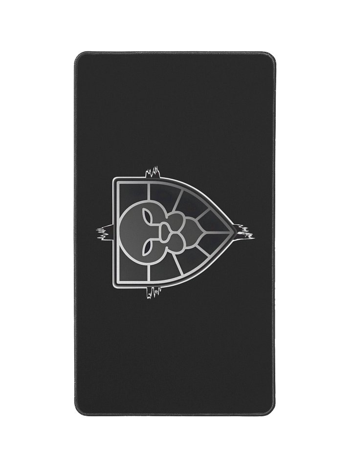 Lion Shield Medium Desk Mat (Black) product image (1)