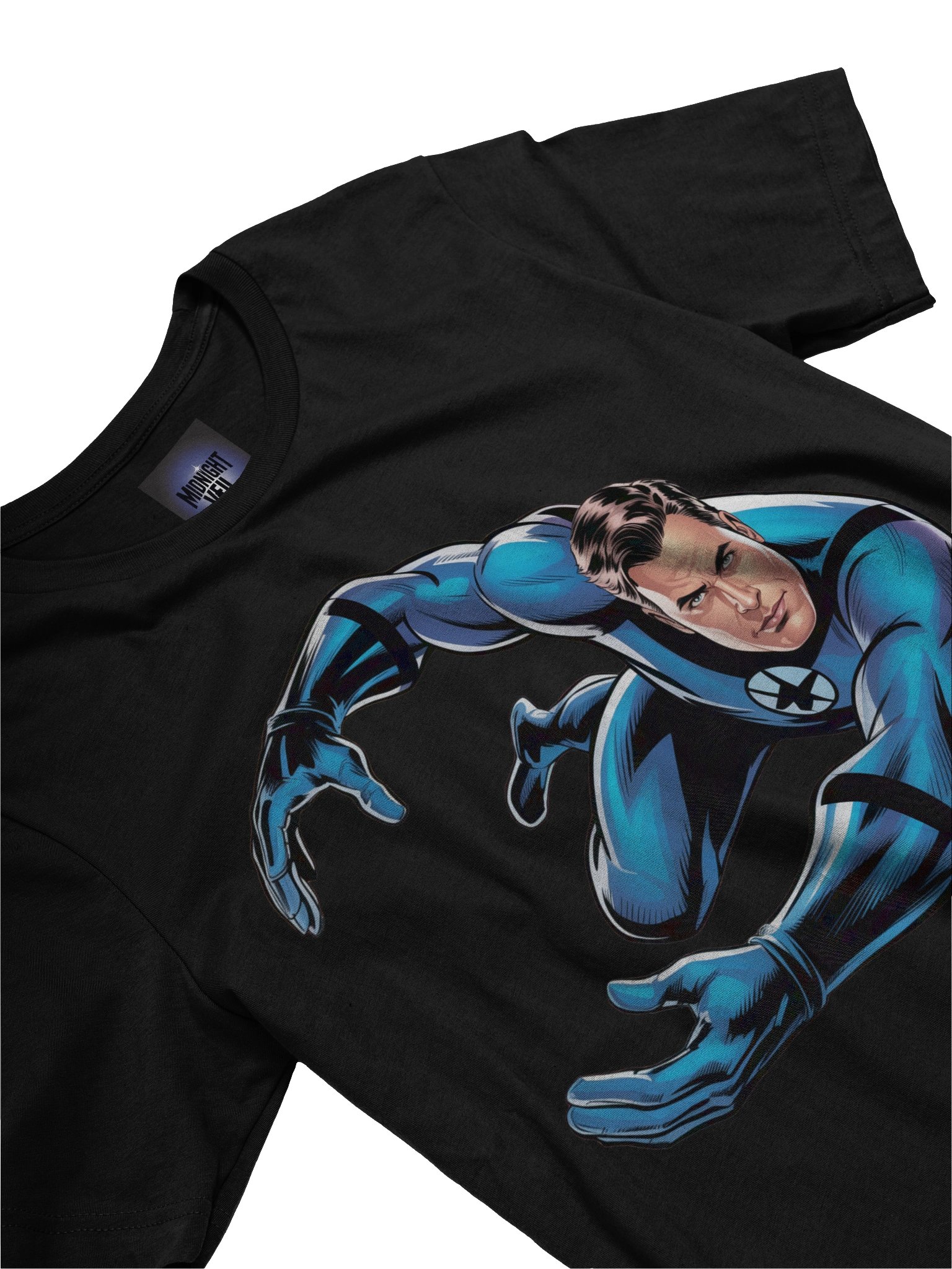 Mister Fantastic Lithe Limb Supersoft T-Shirt – Azure Stretch Sentinel product image (5)