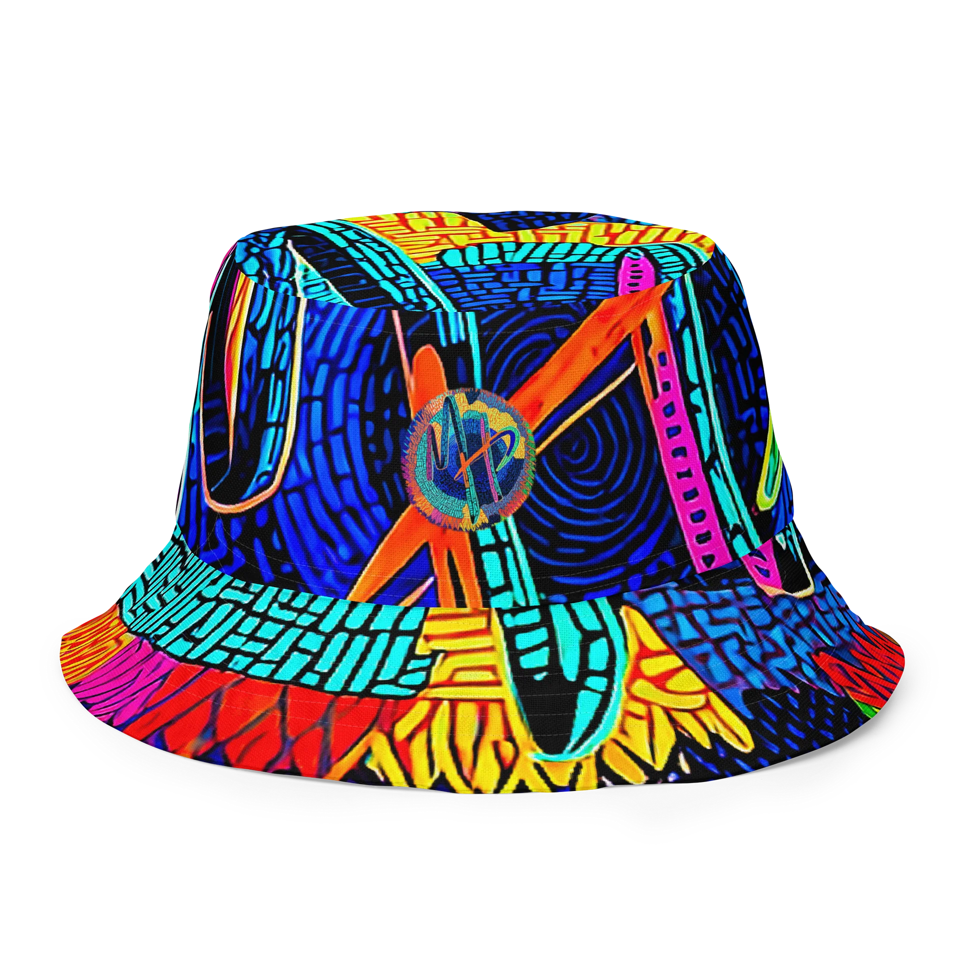 Neon Love Reversible Bucket Hat product image (6)