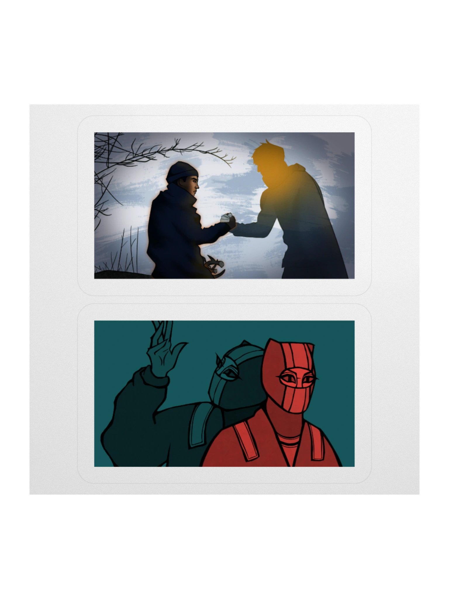 Two - Sticker Sheet product image (1)