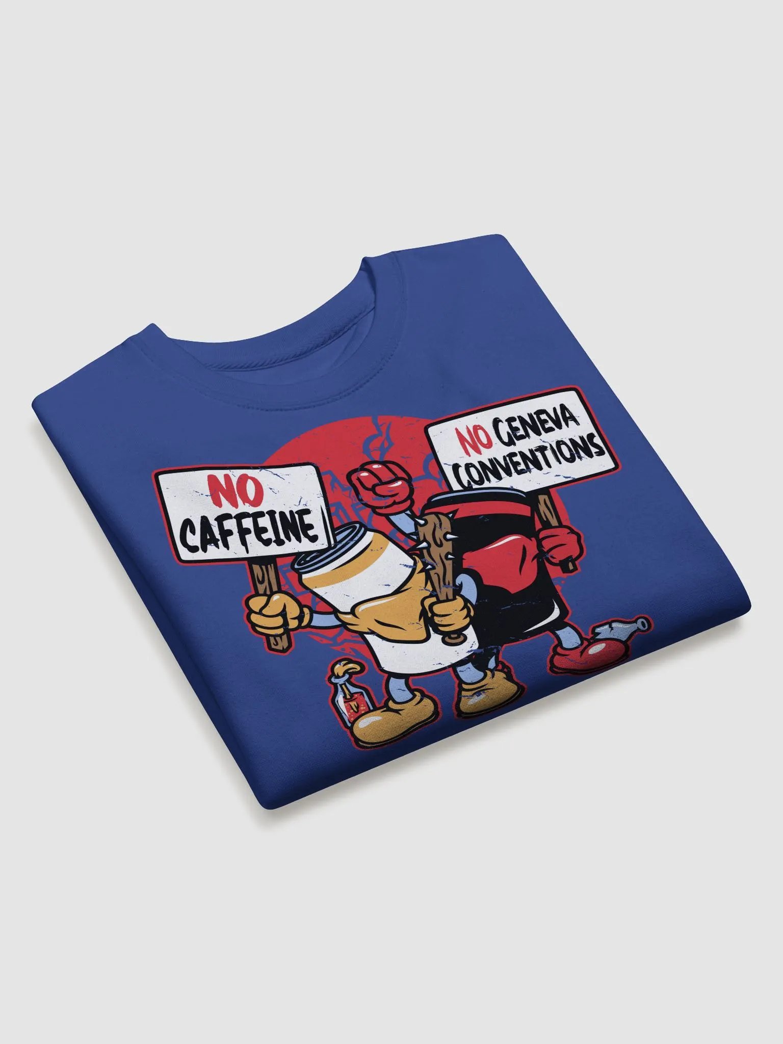 No Caffeine No Geneva Conventions Pullover product image (3)