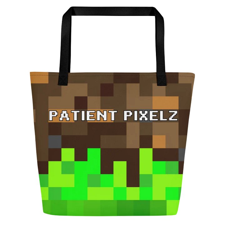 Patient PixelZ P Logo Tote Bag (PixelZ My Craft) product image (2)
