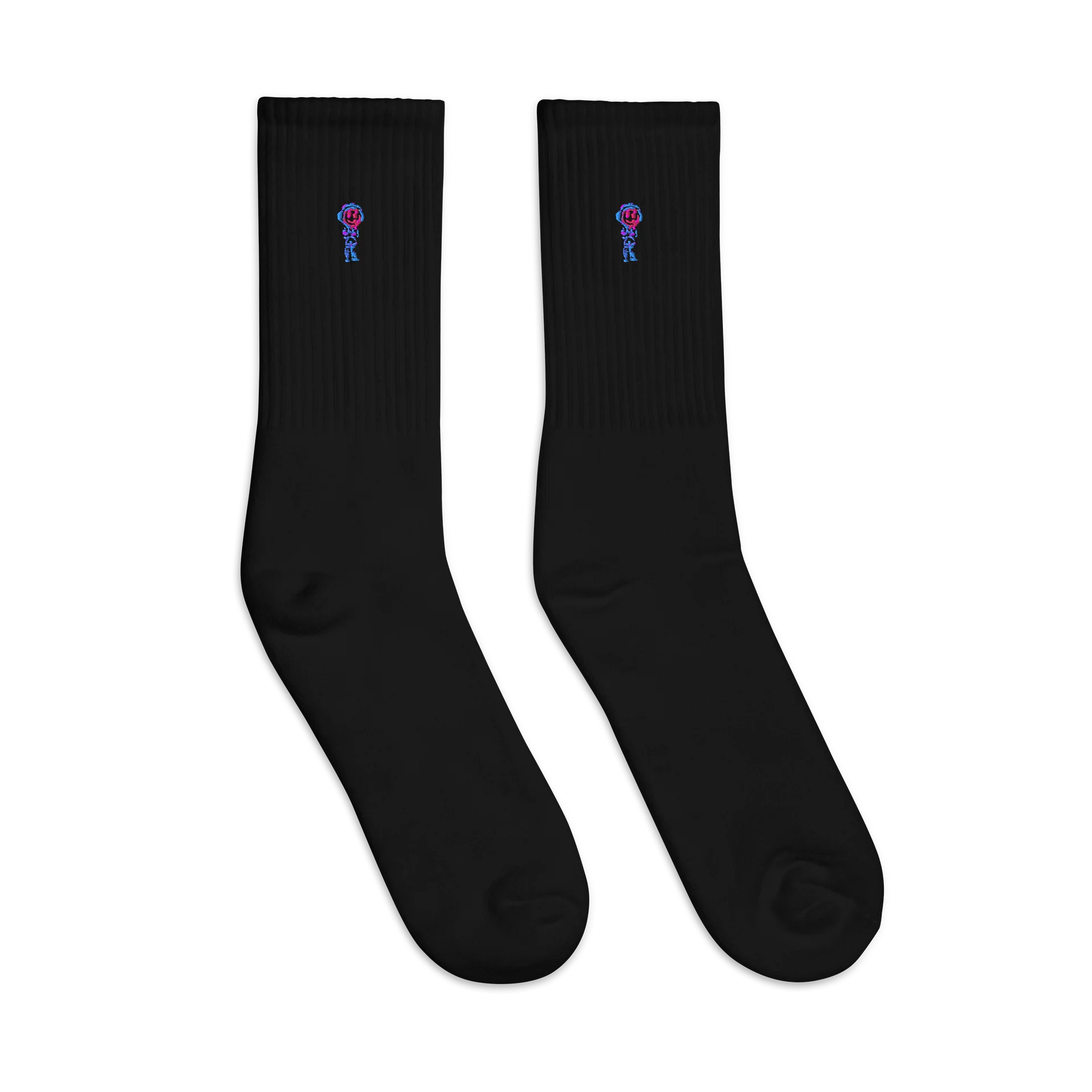 The Neon Graffiti Logo Face Socks product image (3)