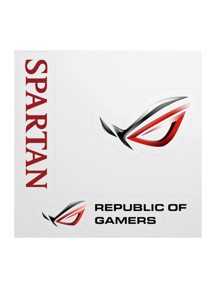 SPARTAN x ROG Power Sticker Pack (3" x 3") product image (2)