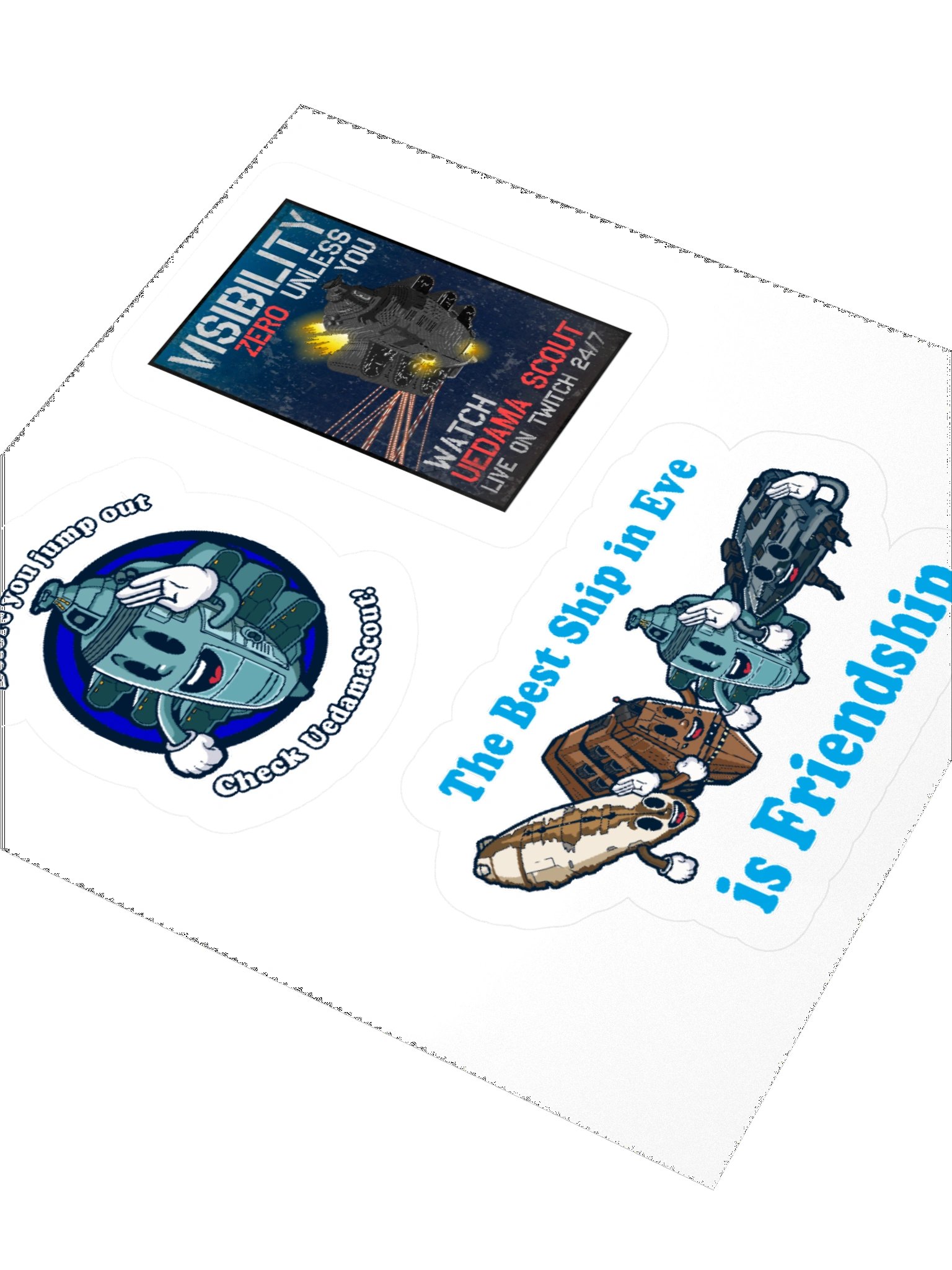UedamaScout Sticker Pack product image (6)