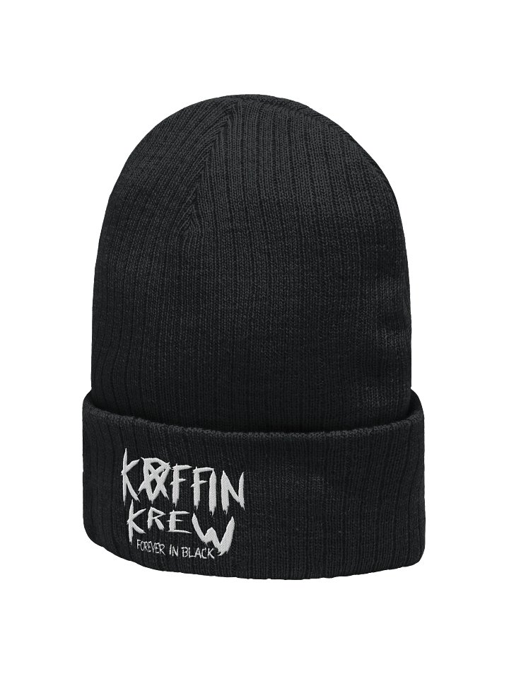 Forever In Black Knit Beanie product image (2)