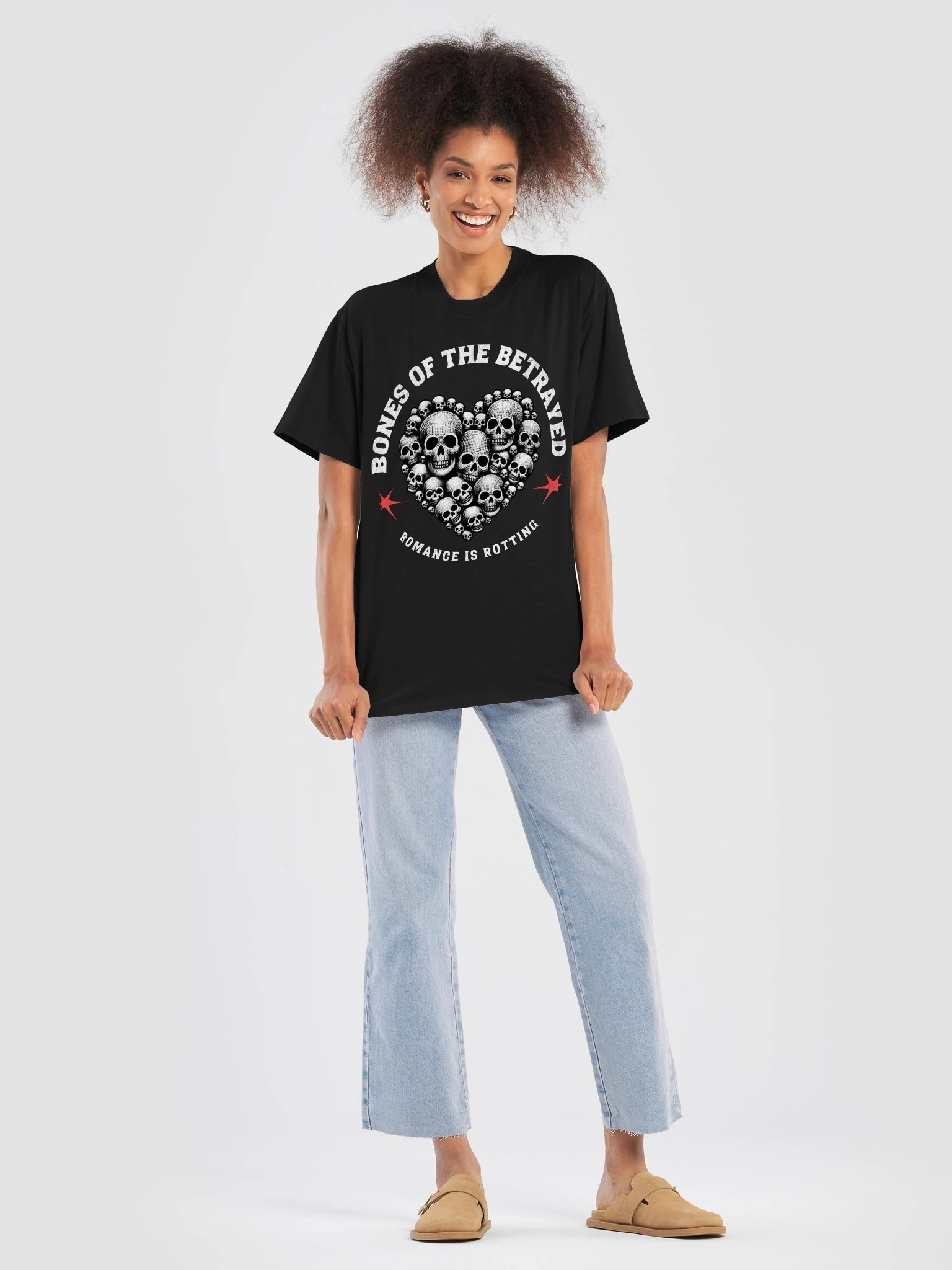 BONES OF THE BETRAYED — Oversized Tee product image (1)