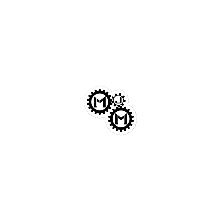 Gears Logo Sticker product image (1)