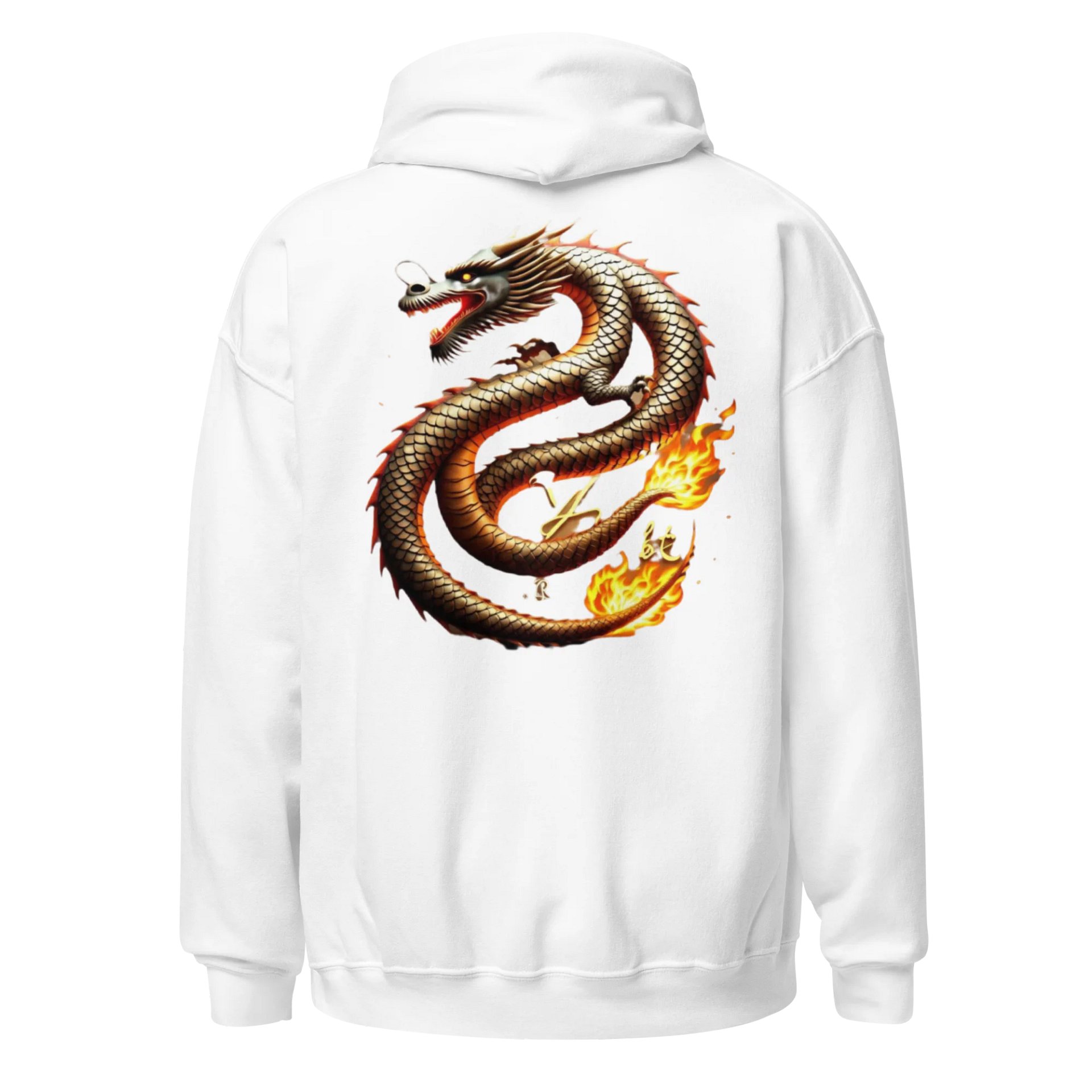 Golden Dragon Ryū image Hoodie product image (1)