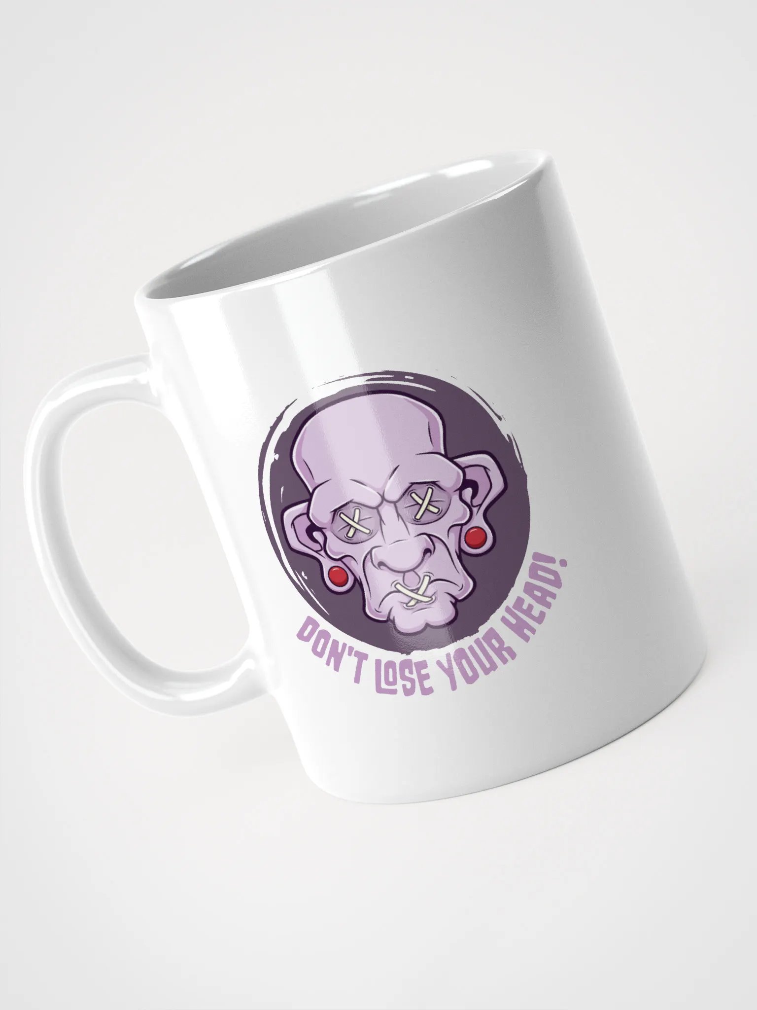 Don't Lose Your Head Retro Mug product image (3)