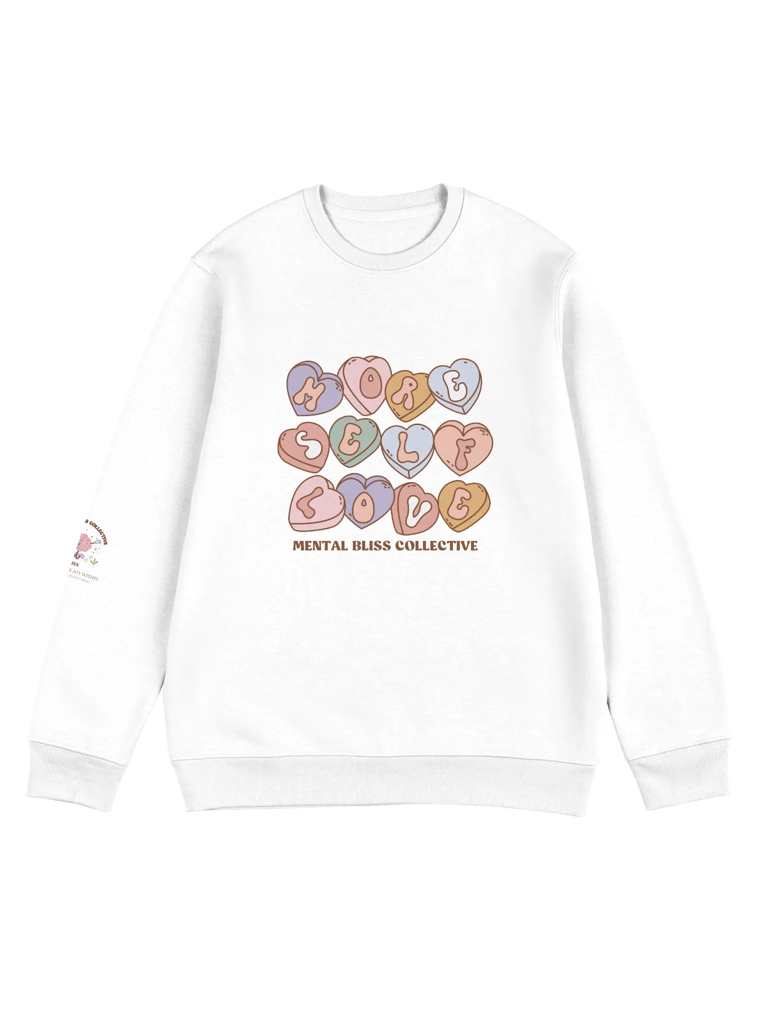 "More Self Love" Eco Sweatshirt - A Reminder to Embrace Yourself product image (1)
