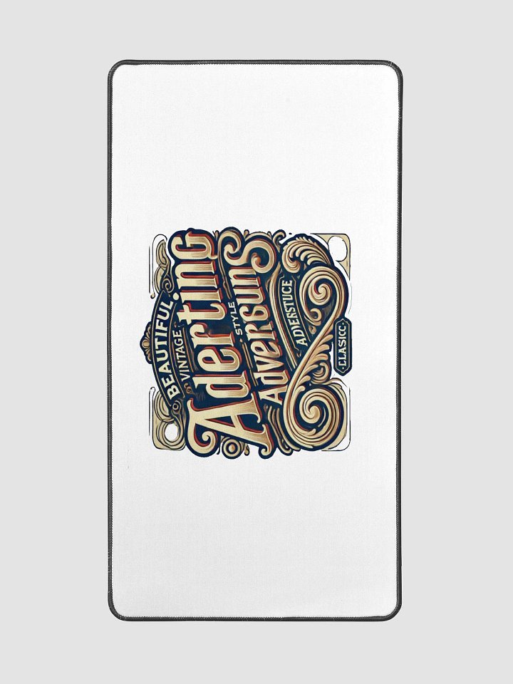 Vintage Aderting Style Desk Mat product image (2)