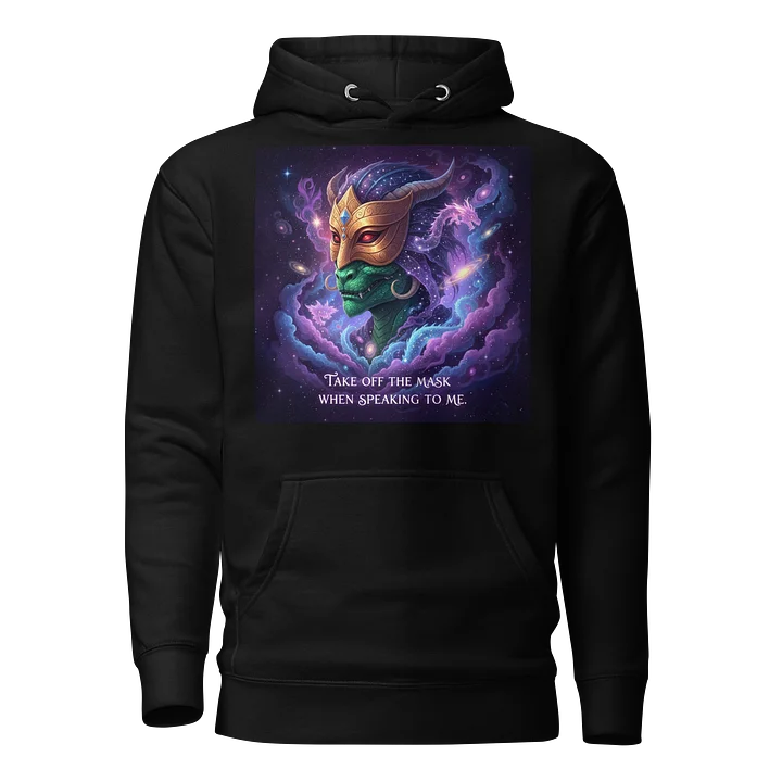 Galactic Mask Off Dragon Hoodie product image (1)