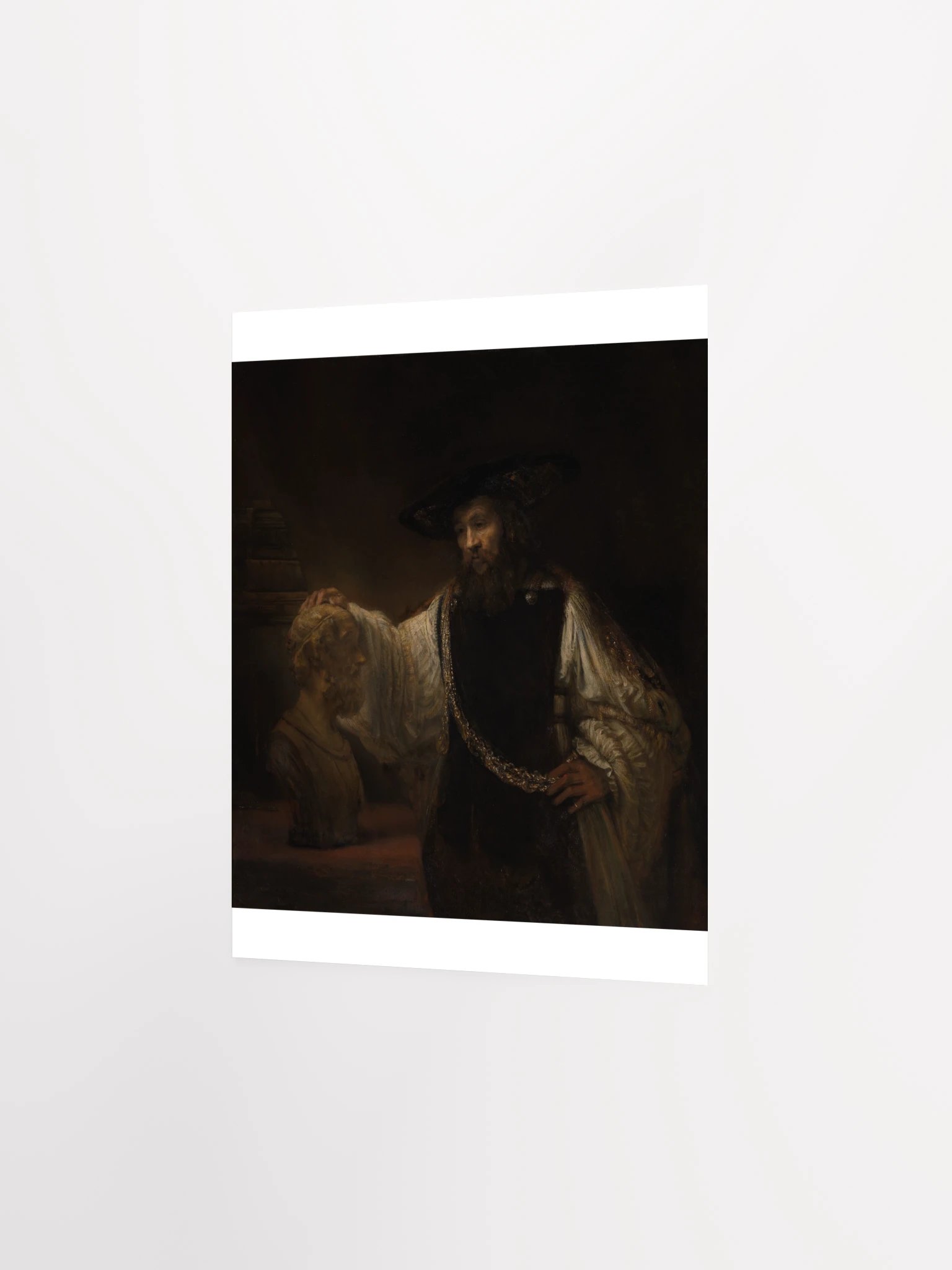 Rembrandt, Aristotle with a Bust of Homer (1653) Fine Art Print product image (26)