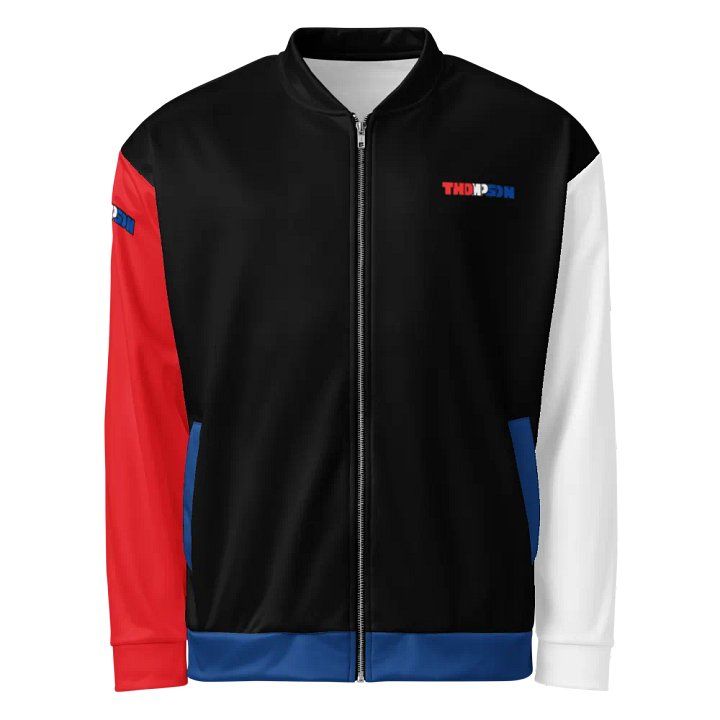 Patriotic All-Over Print Bomber Jacket product image (1)
