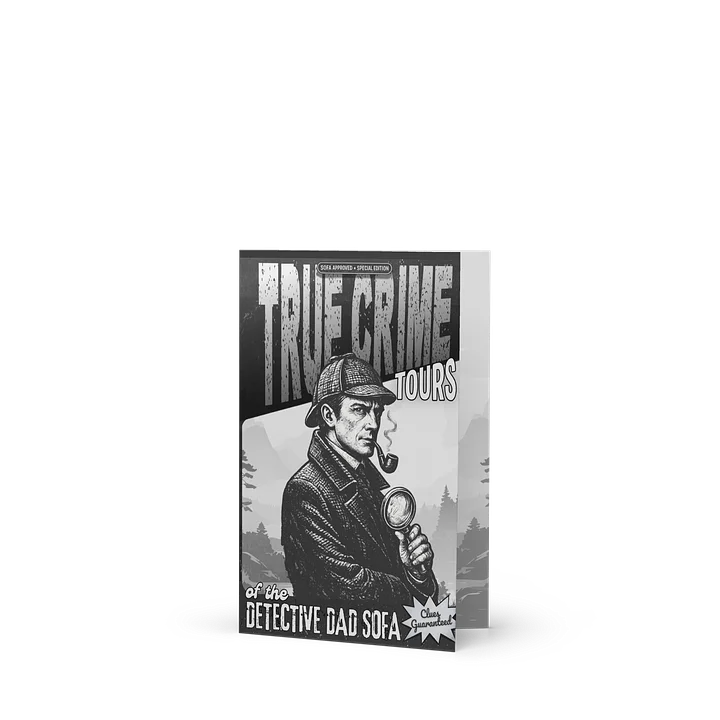 True Crime Tours Detective Dad Card product image (1)