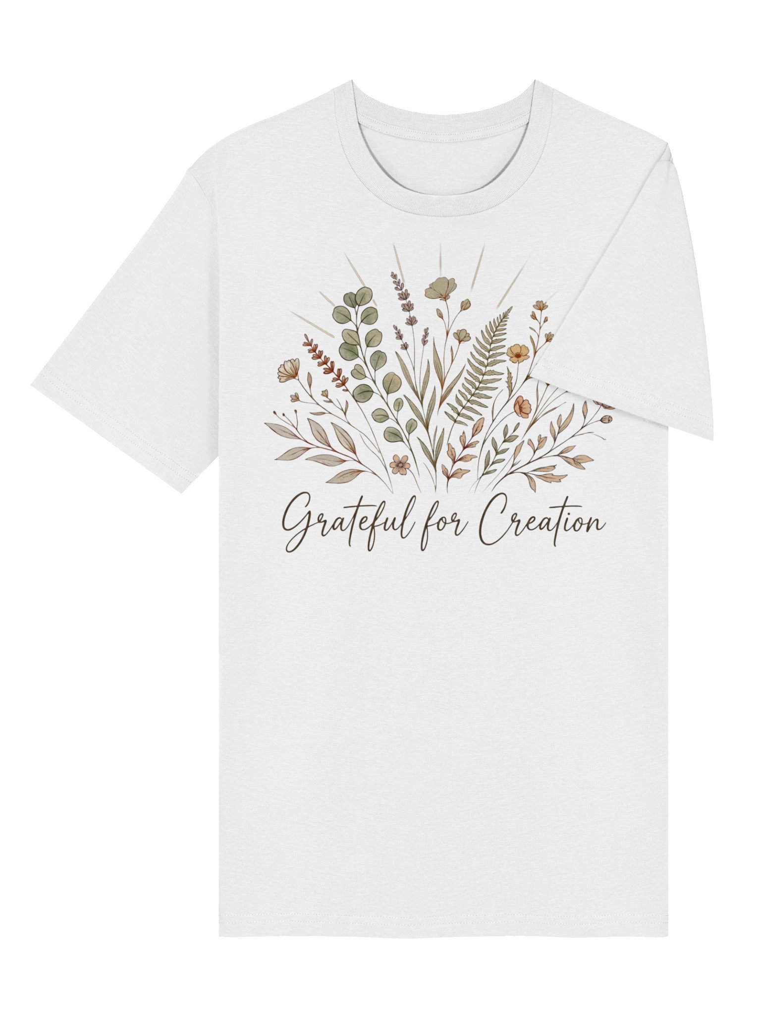 Grateful for Creation – Creation Care Faith Organic Cotton T-Shirt product image (23)