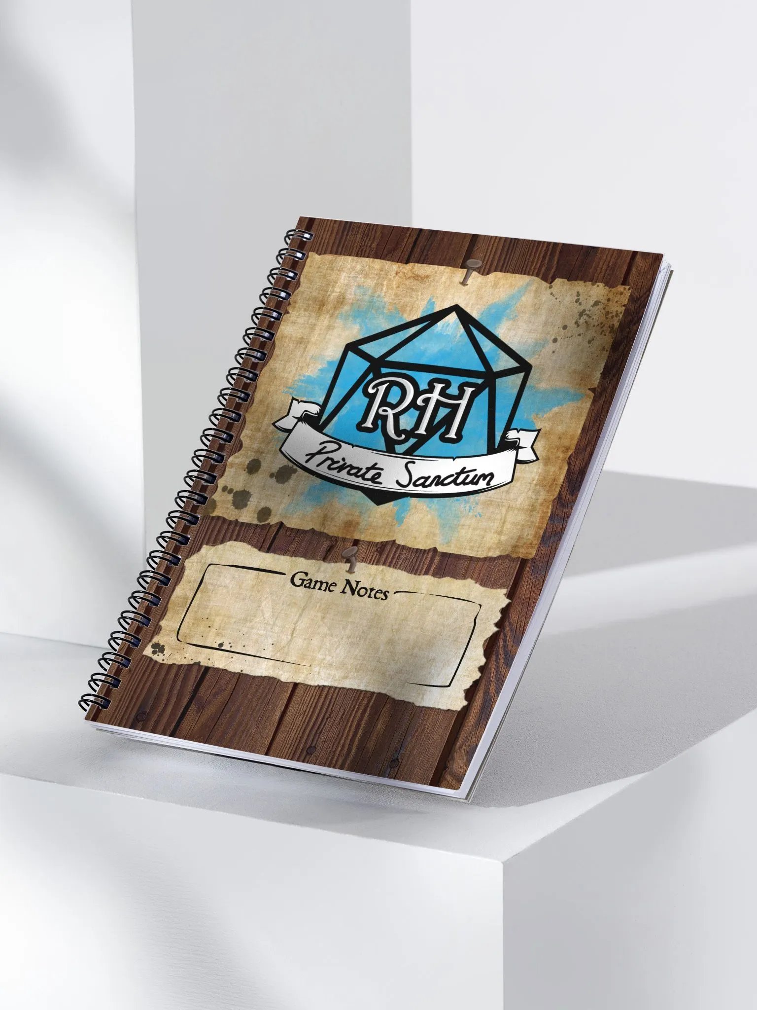 Private Sanctum Parchment Game Notebook product image (3)