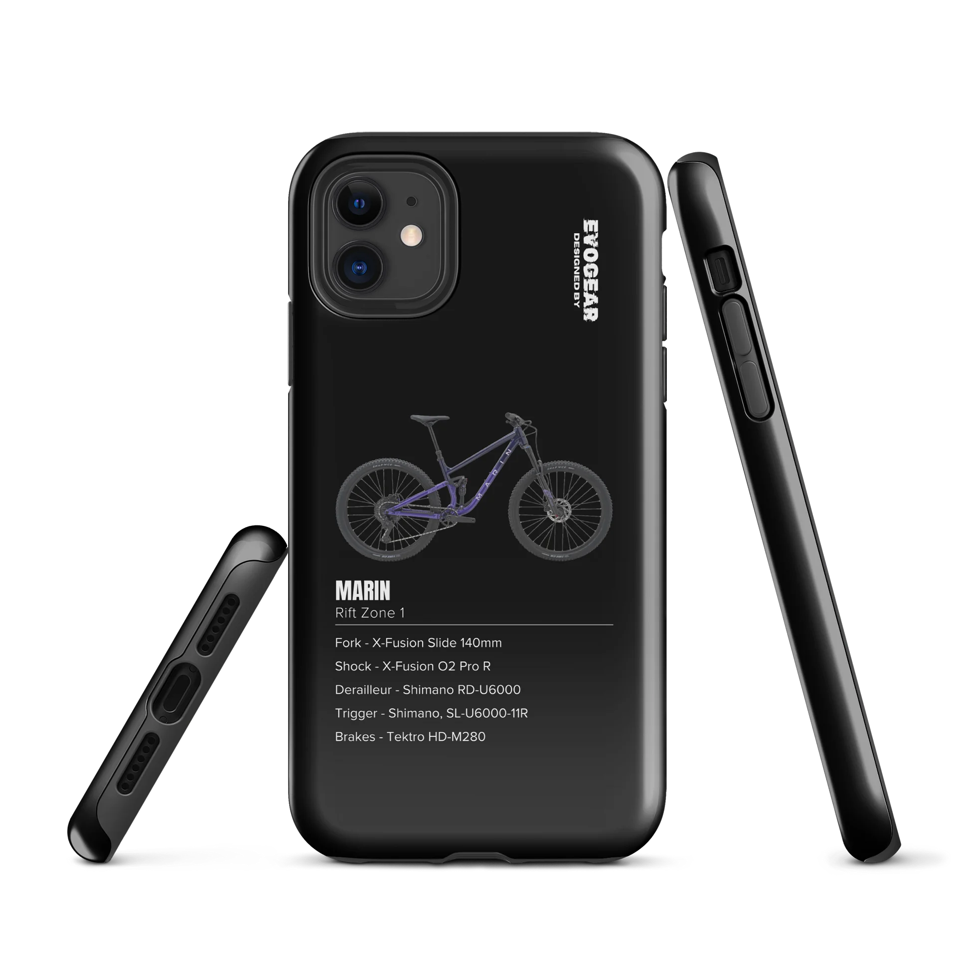 Black Marin Rift Zone 1 iPhone Case product image (1)