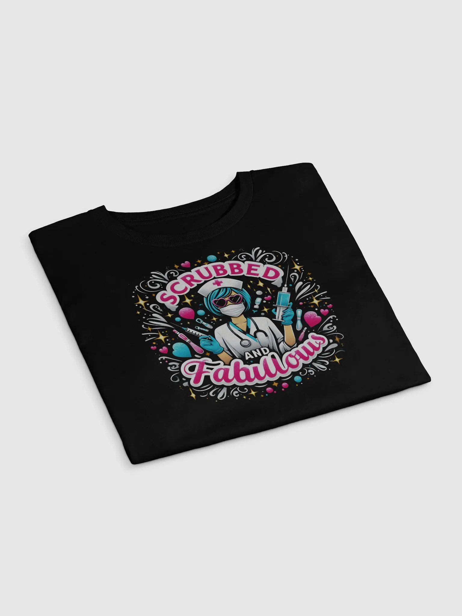 Fabulously Scrubbed Nurse Crop Top product image (6)