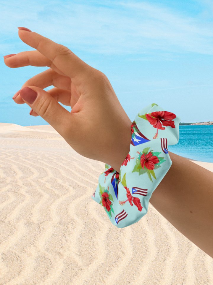 Puerto Rican Pride All-Over Print Scrunchie product image (1)