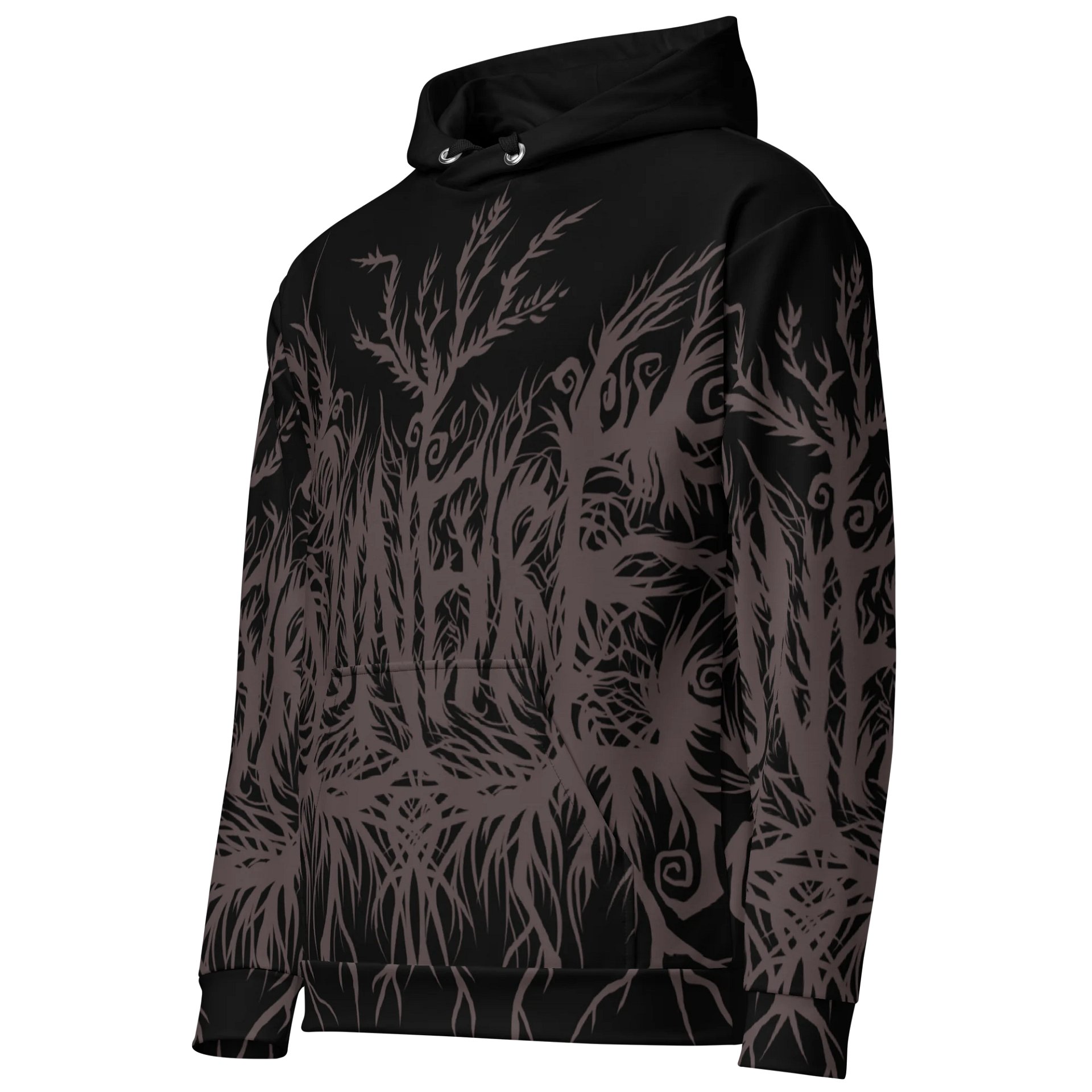 Sunfyre Gray Metal Logo Hoodie product image (2)
