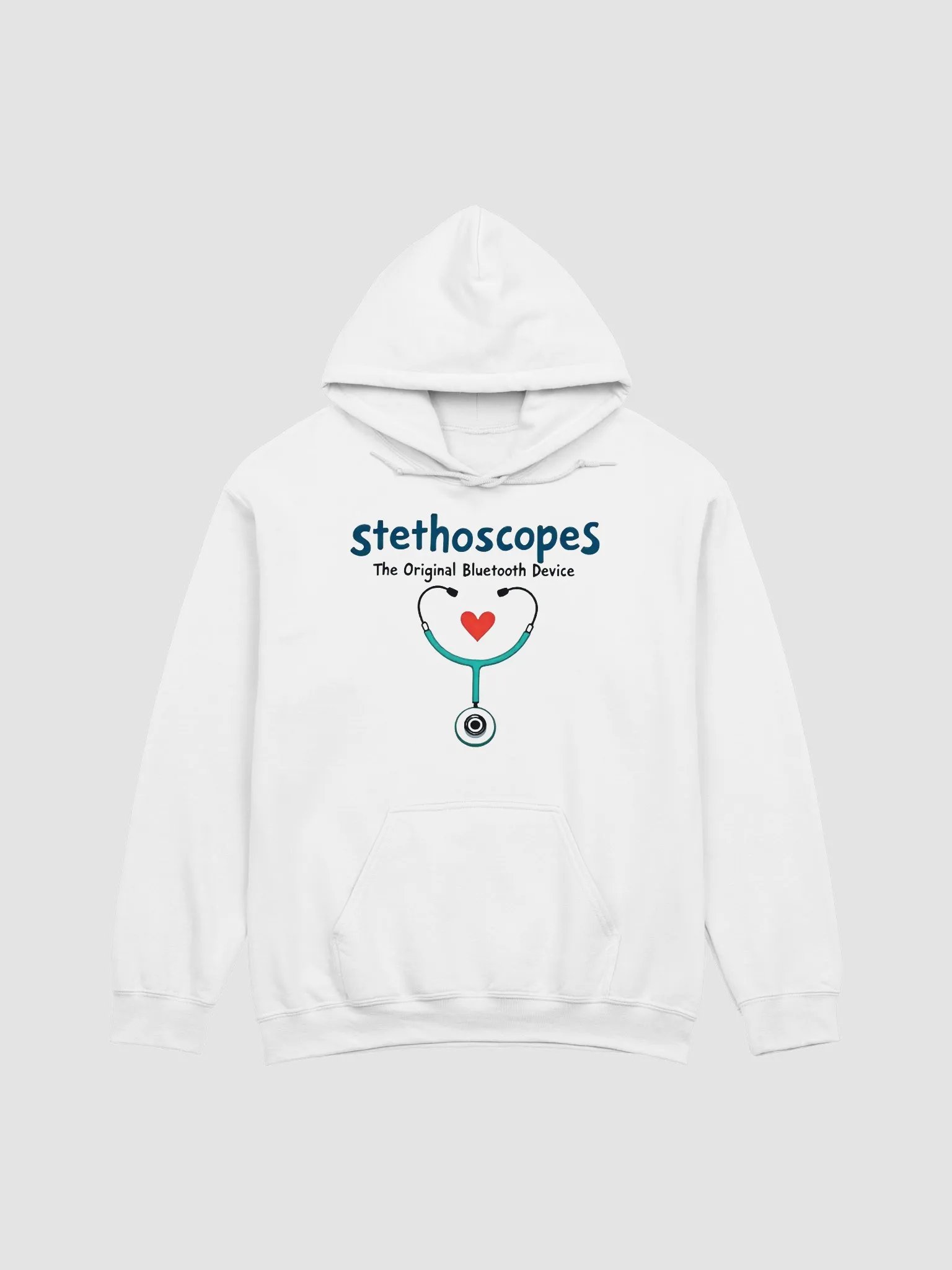 Heartbeat Stethoscope Bluetooth Hoodie product image (5)