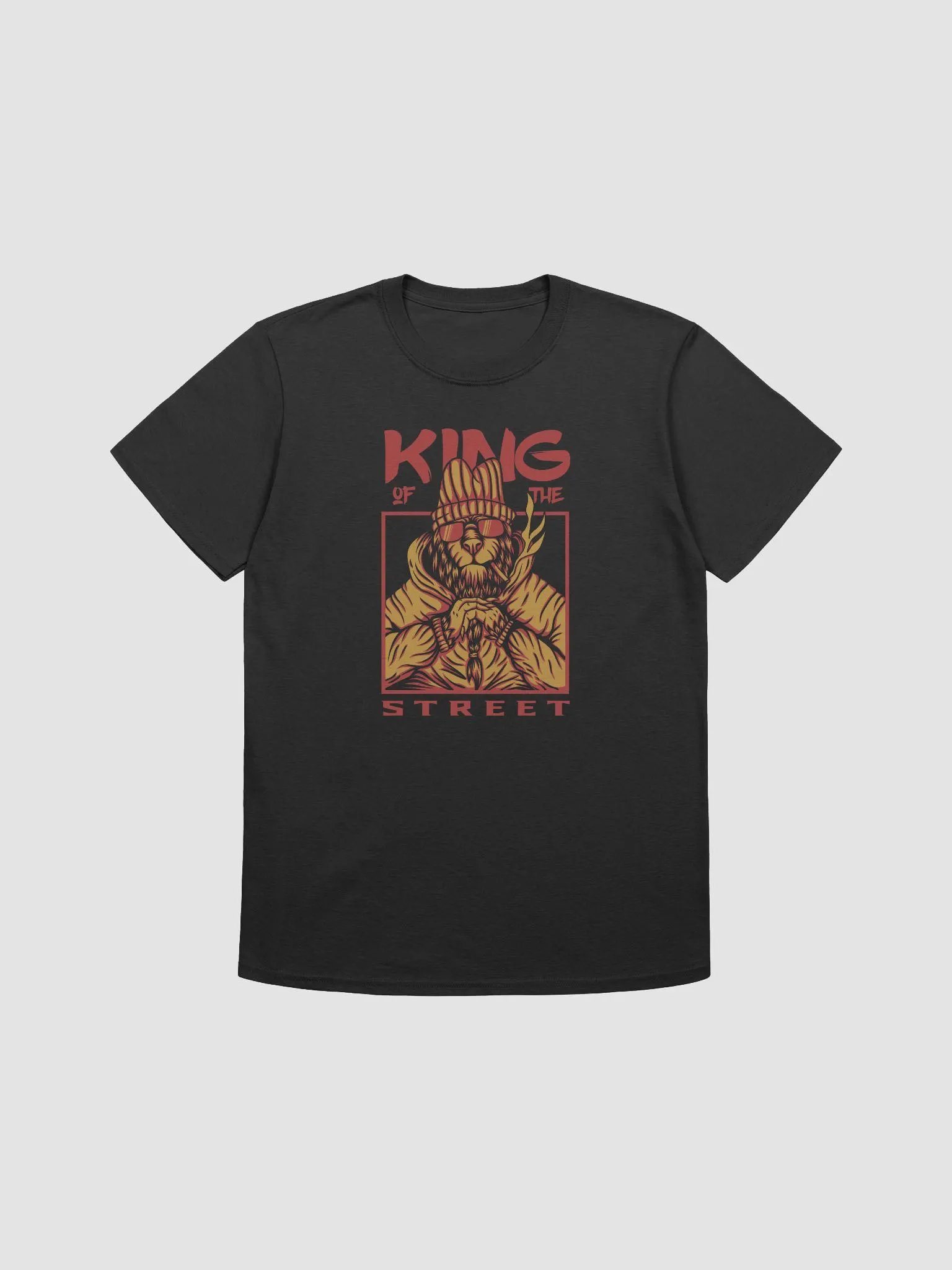 Street King Lion Graphic Tee product image (1)