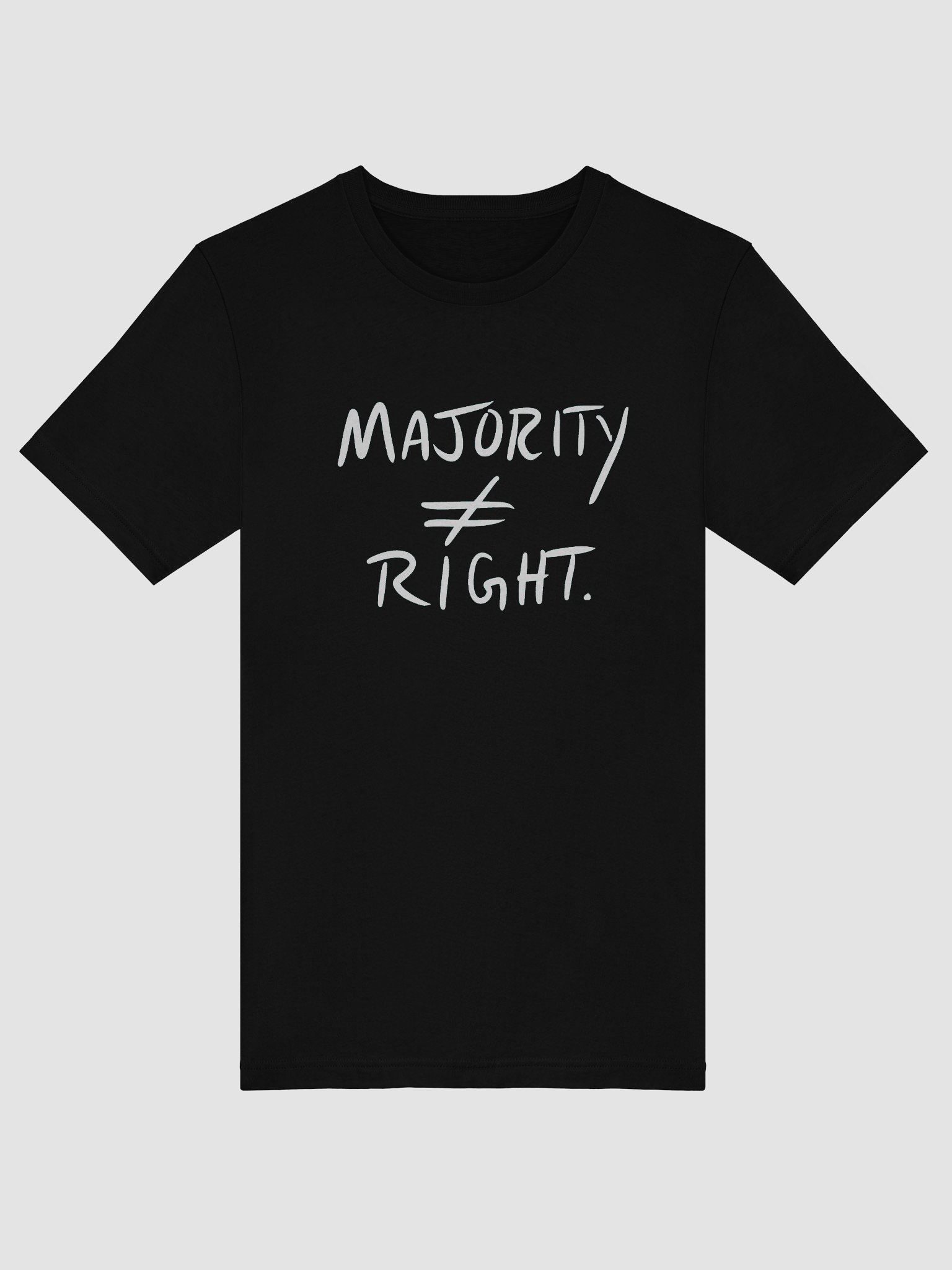 Majority ≠ Right tee (white) product image (32)