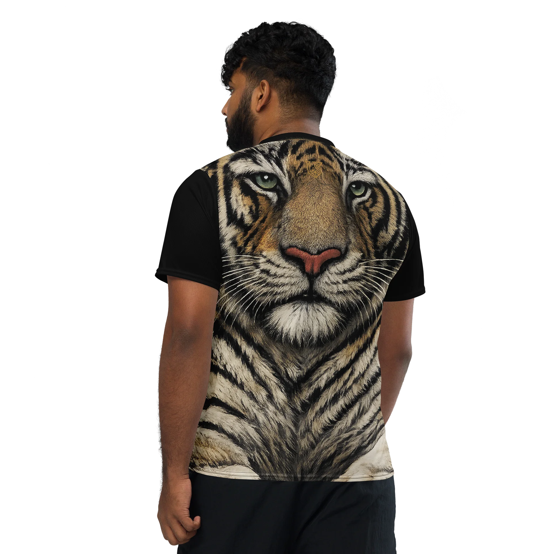 Lafate Store Designer Shirt Black - Tiger Back product image (1)