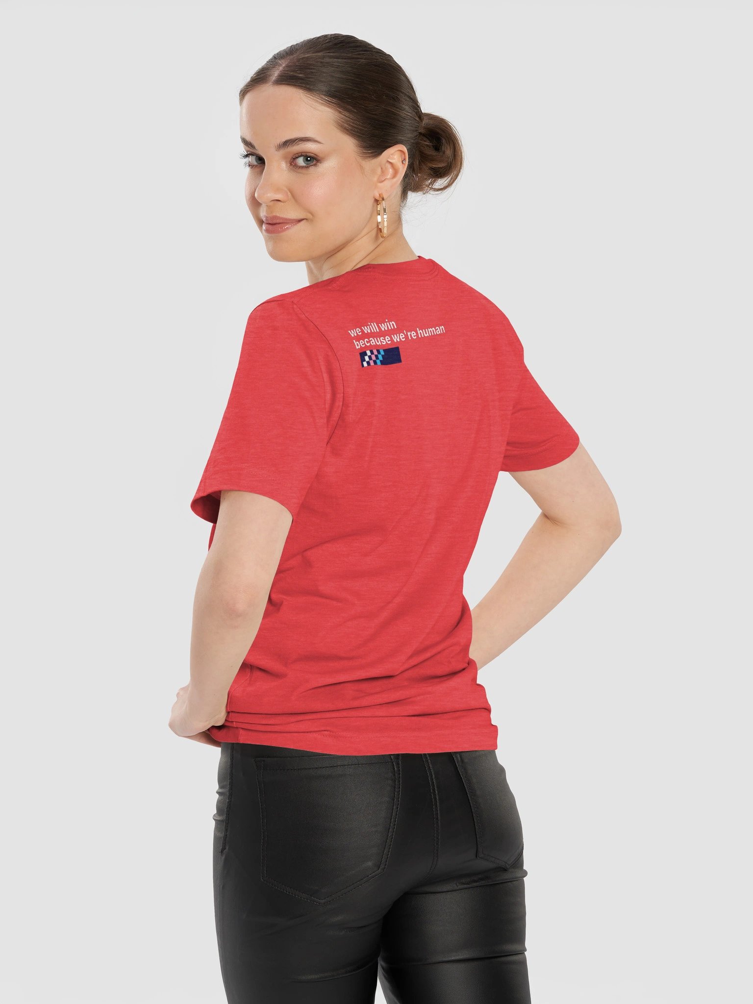 we beat AI all the time Tee product image (26)