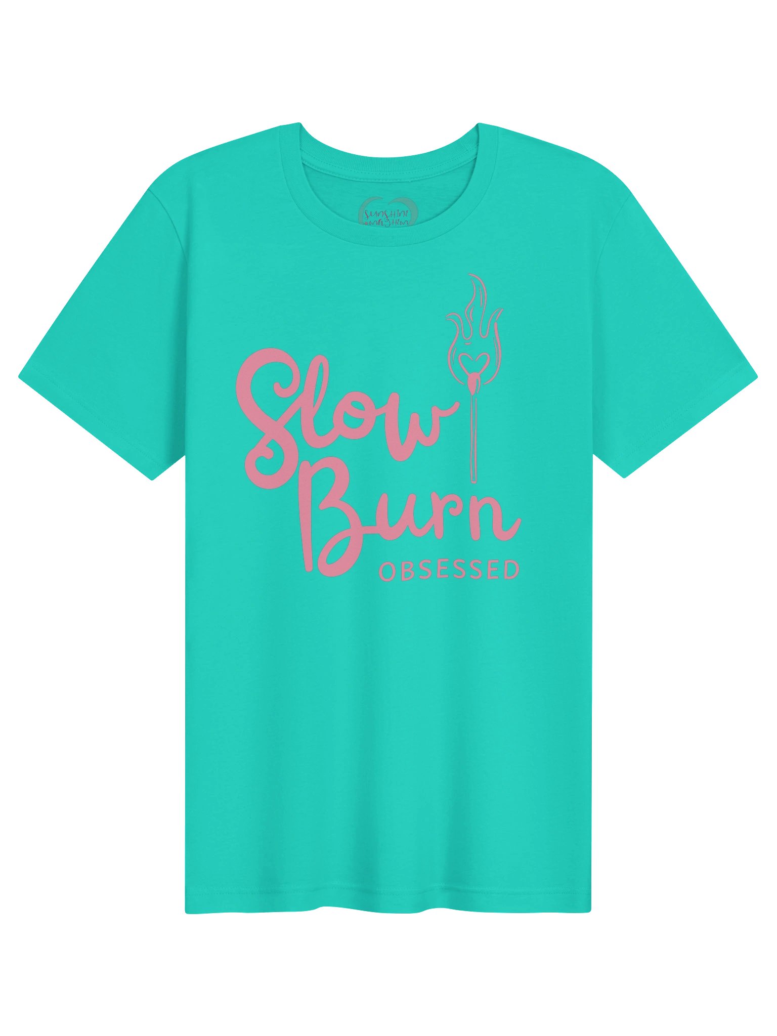 Slow Burn Obsessed | Pink logo alt colors - B&C product image (1)
